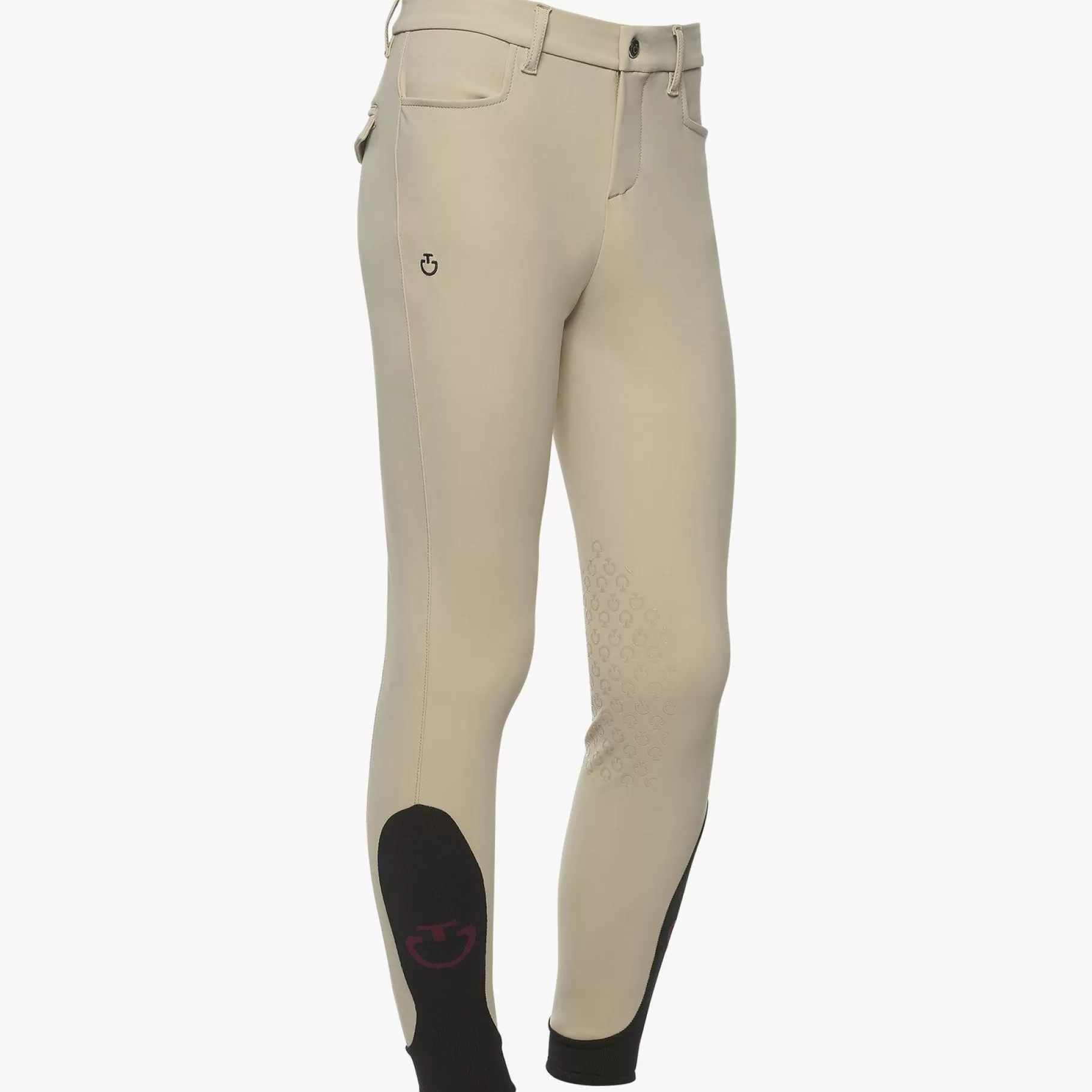 Boy'S Knee Grip Riding Breeches.-Cavalleria Toscana Best Sale