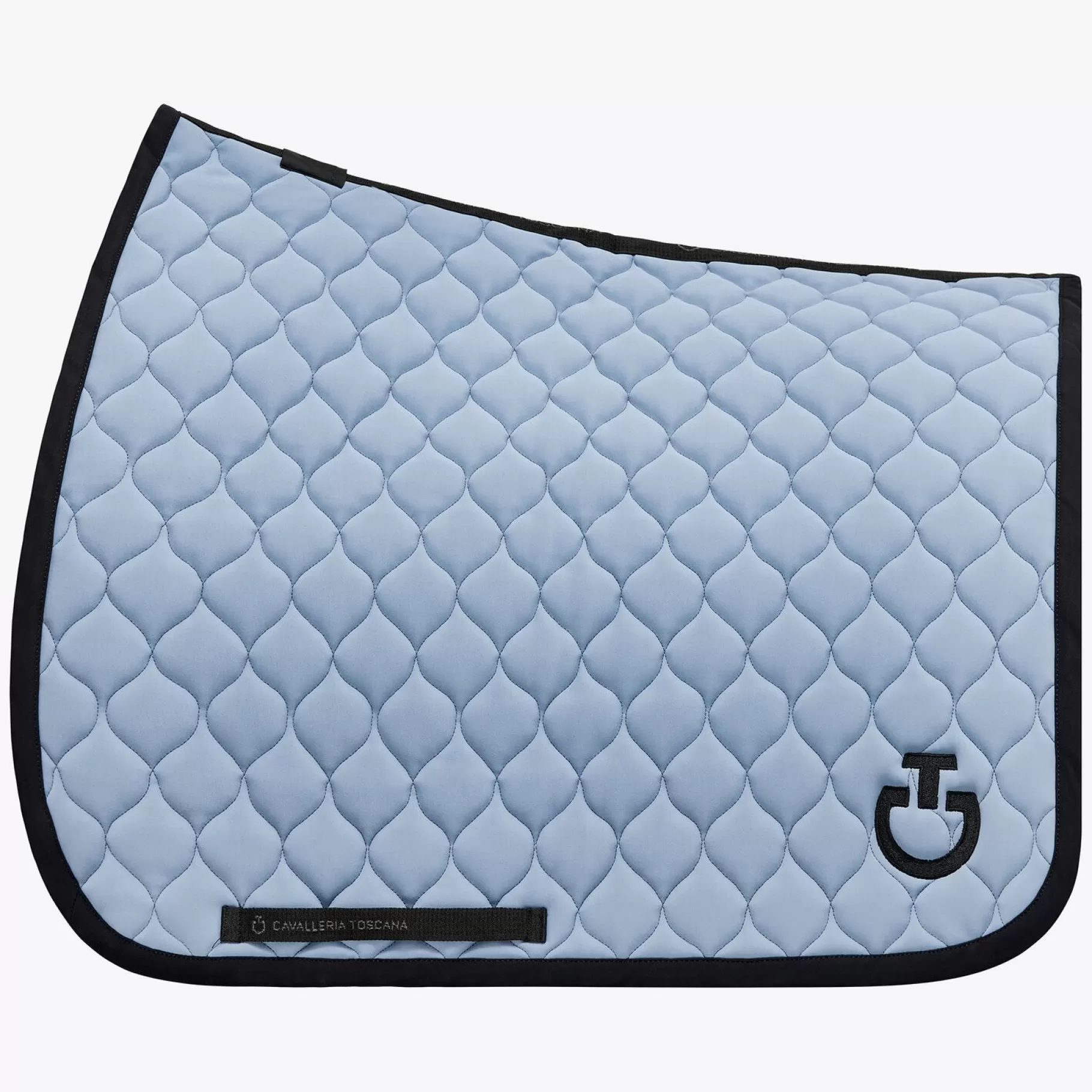 Circular-Quilted Dressage Saddle Pad-Cavalleria Toscana Store