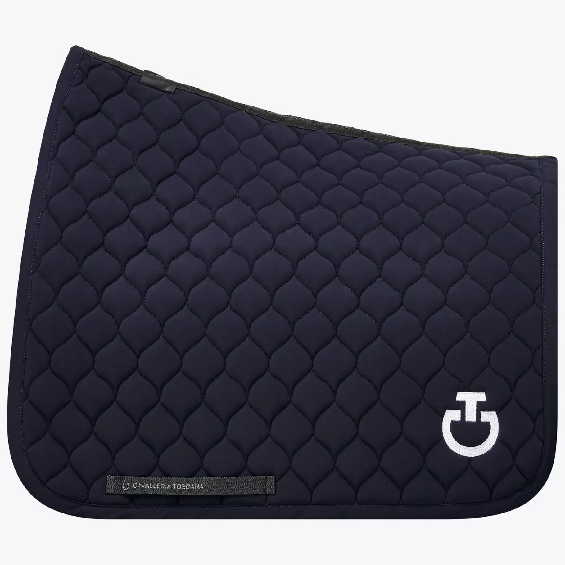 Circular-Quilted Dressage Saddle Pad-Cavalleria Toscana Flash Sale