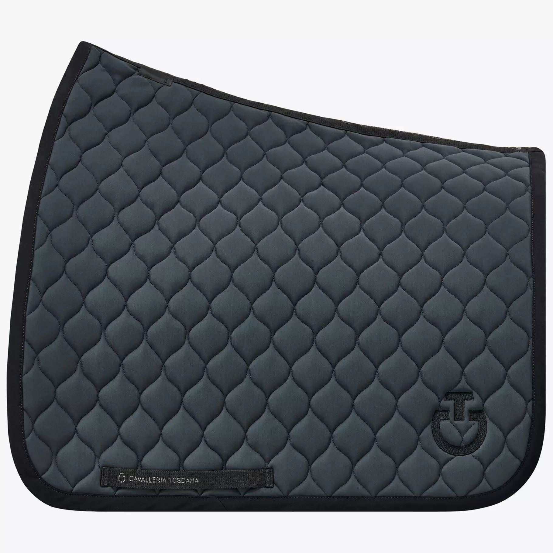 Circular-Quilted Dressage Saddle Pad-Cavalleria Toscana Flash Sale