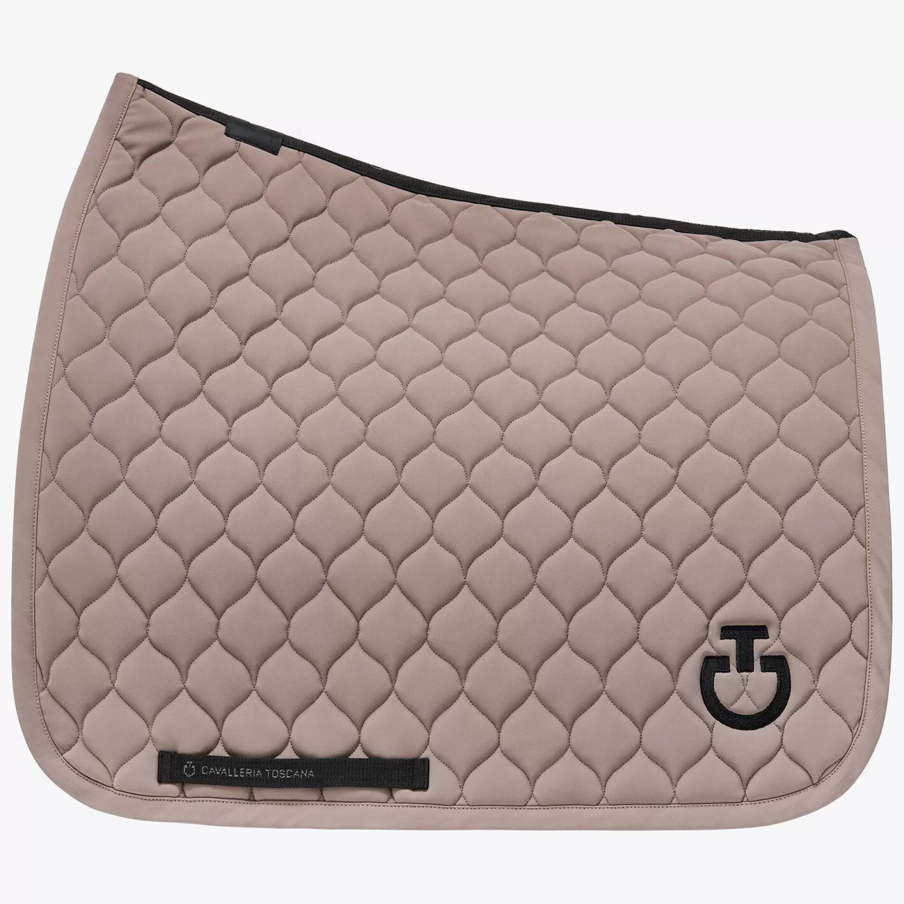 Circular-Quilted Dressage Saddle Pad-Cavalleria Toscana Discount