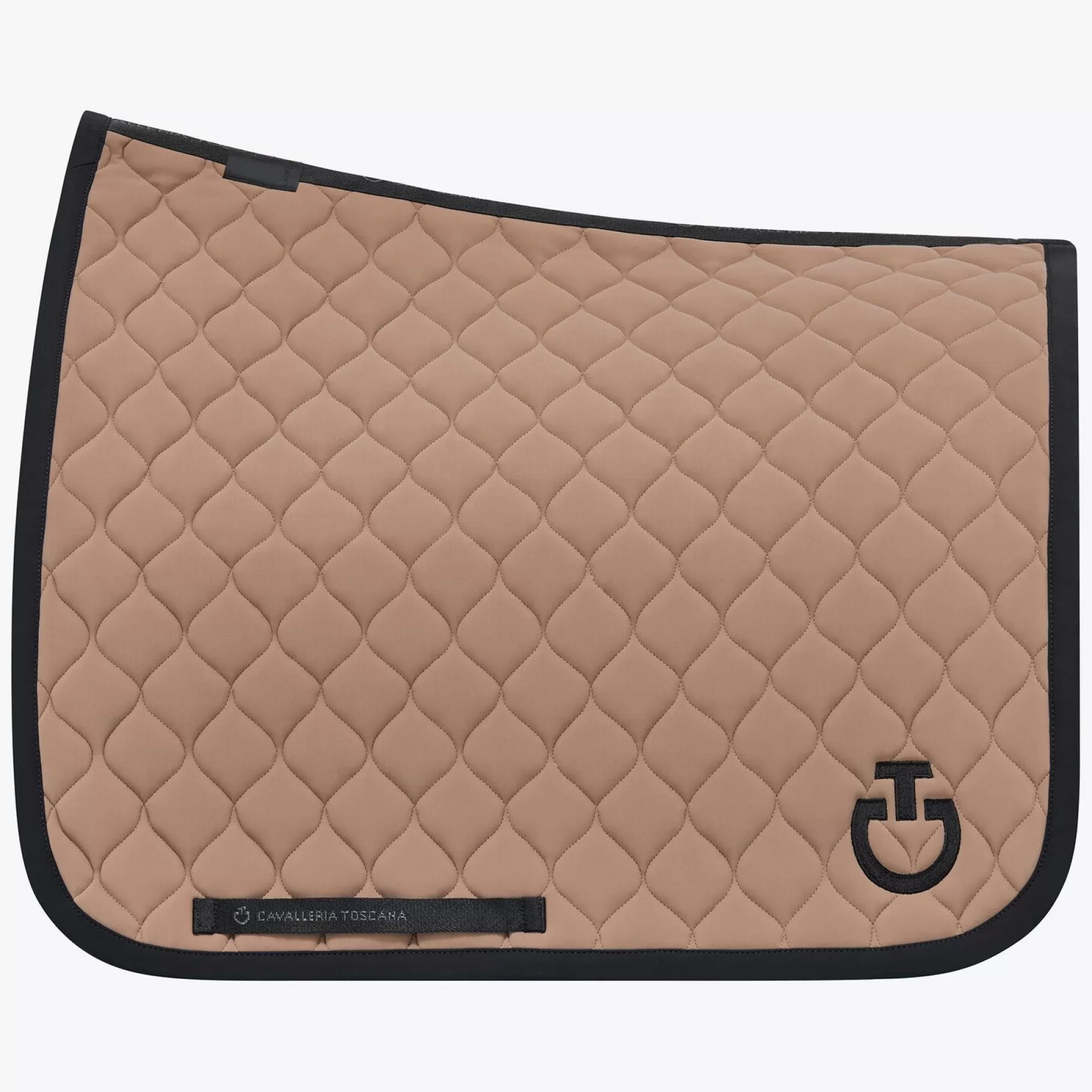 Circular-Quilted Dressage Saddle Pad-Cavalleria Toscana Best