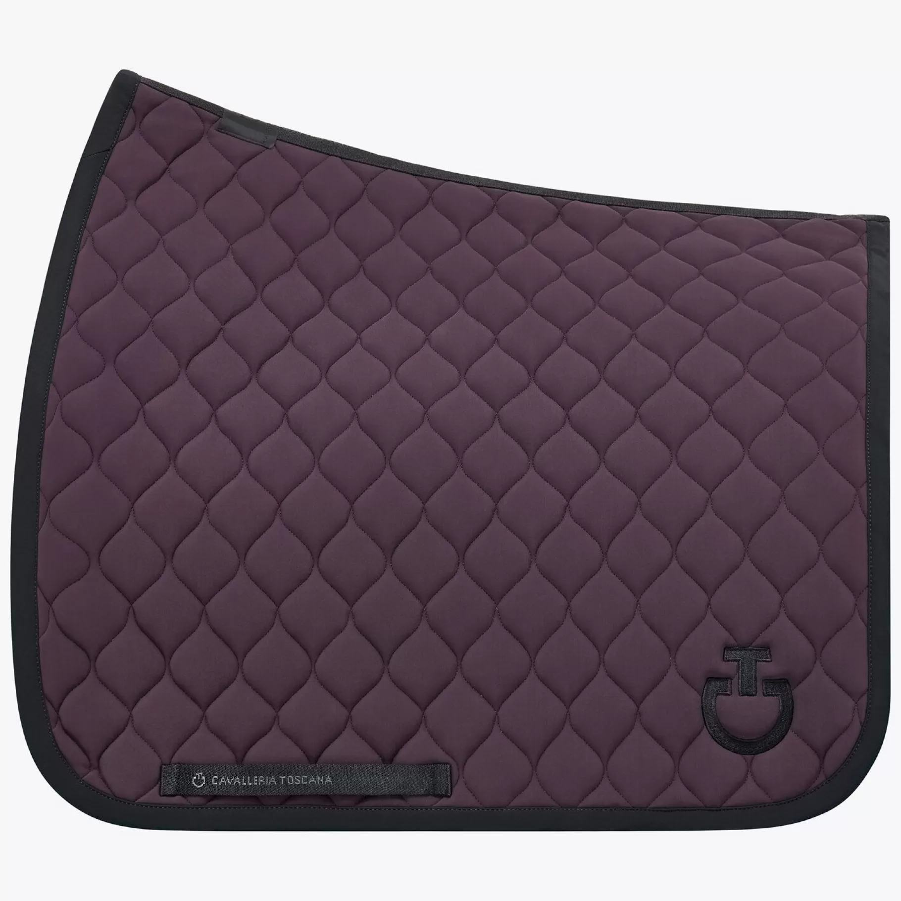 Circular-Quilted Dressage Saddle Pad-Cavalleria Toscana Hot