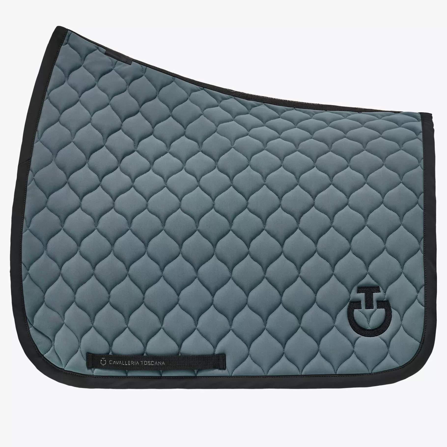 Circular-Quilted Dressage Saddle Pad-Cavalleria Toscana Store