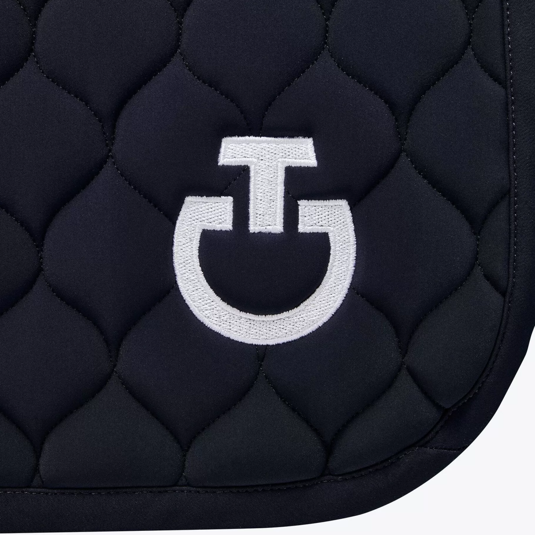 Circular-Quilted Dressage Saddle Pad-Cavalleria Toscana Flash Sale