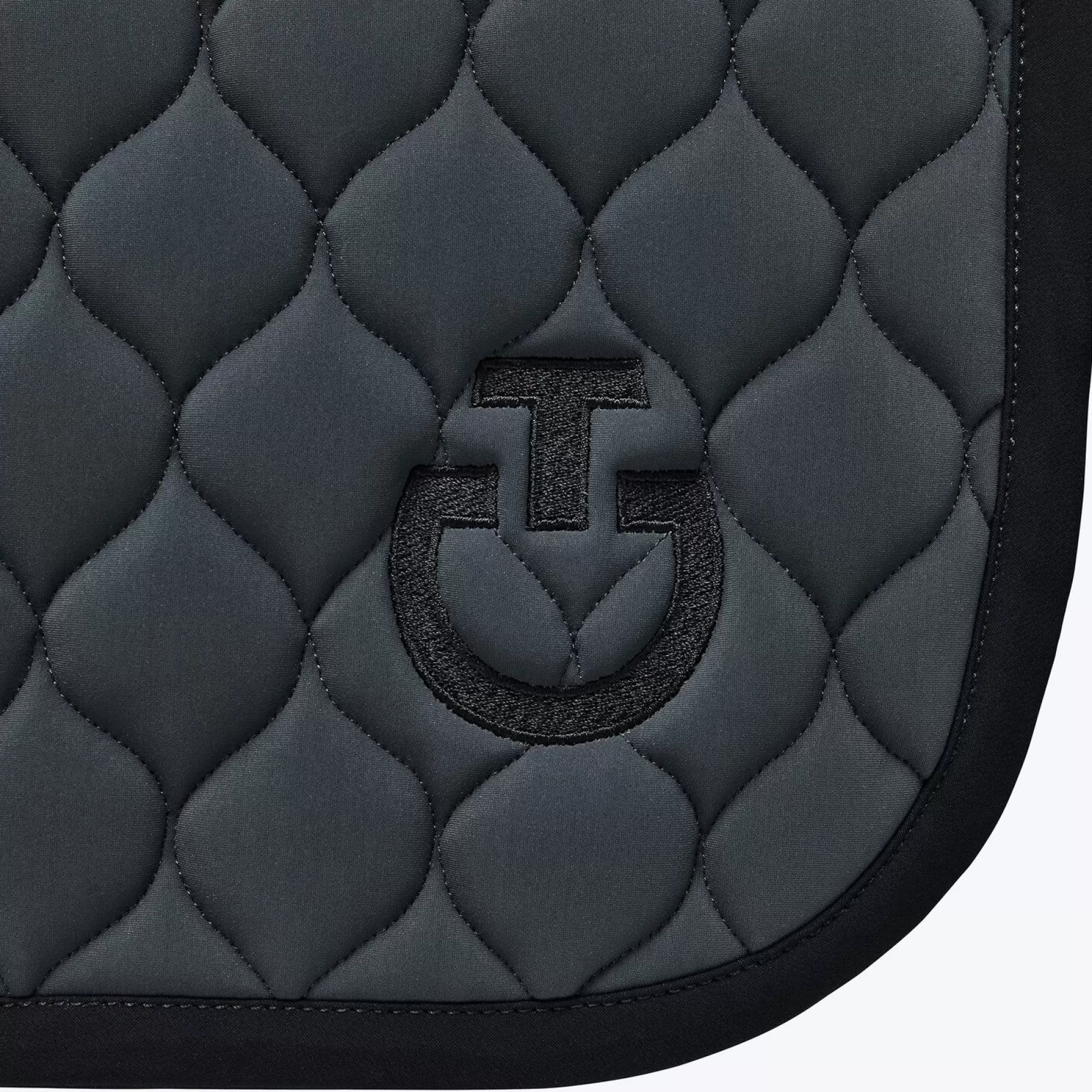 Circular-Quilted Dressage Saddle Pad-Cavalleria Toscana Flash Sale