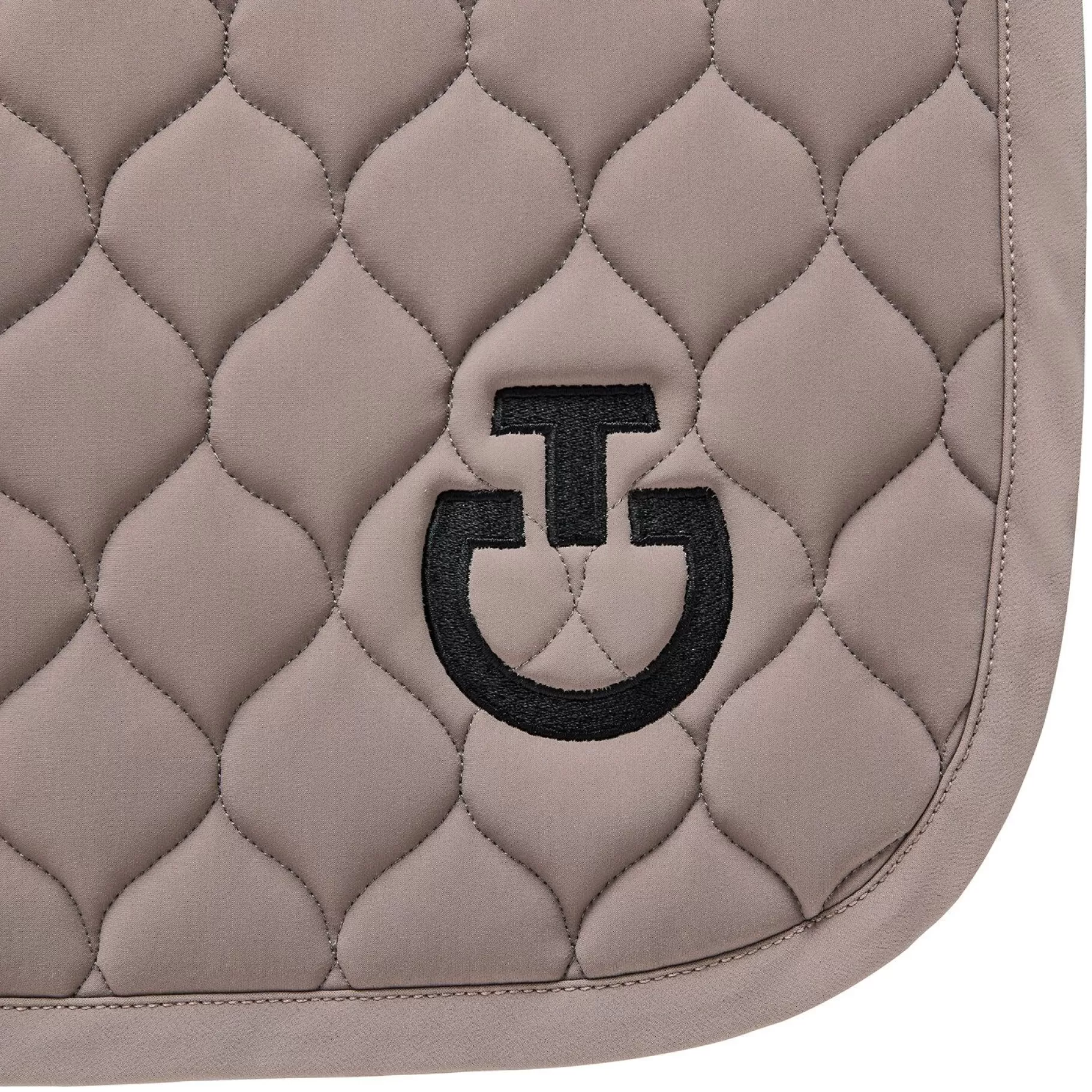 Circular-Quilted Dressage Saddle Pad-Cavalleria Toscana Discount