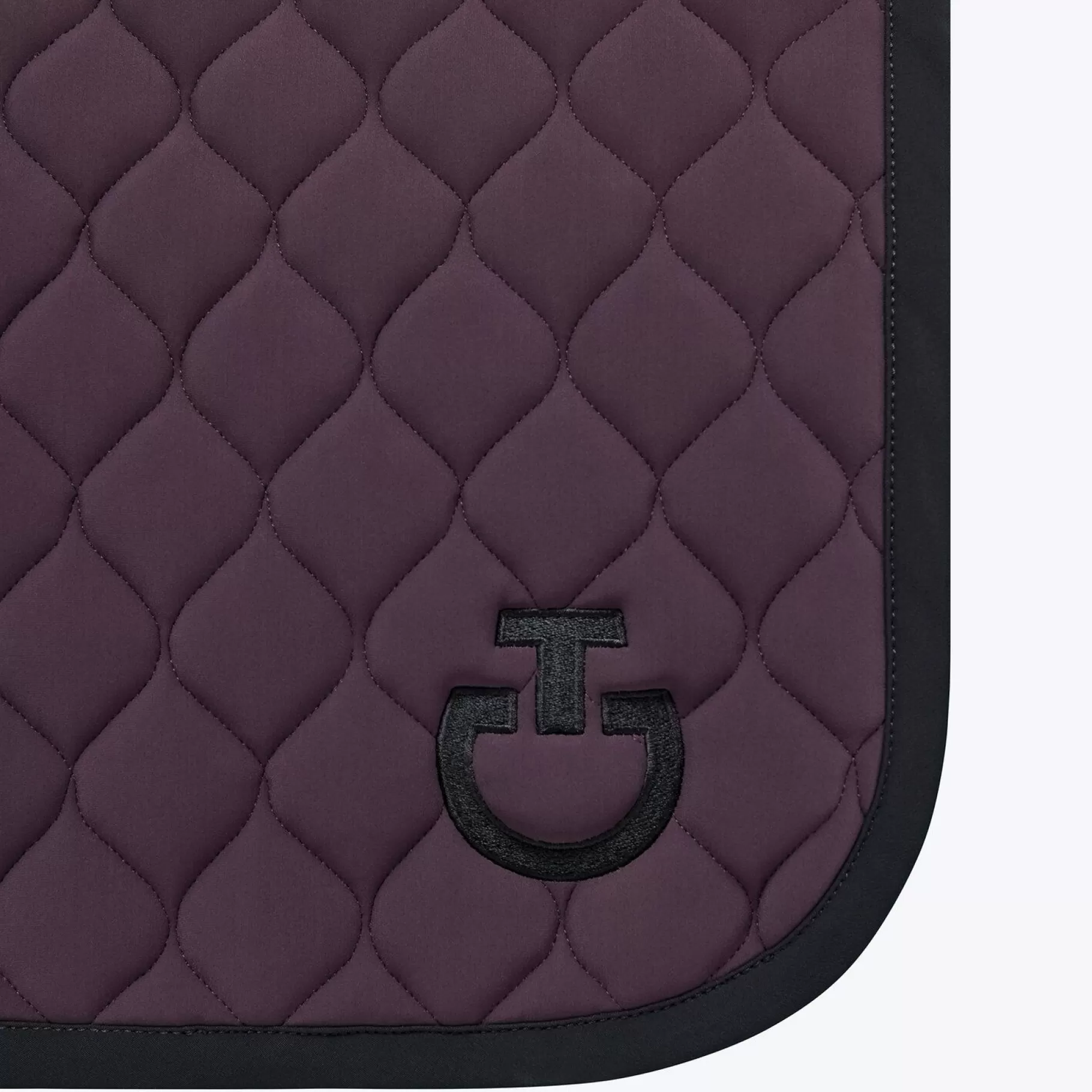 Circular-Quilted Dressage Saddle Pad-Cavalleria Toscana Hot