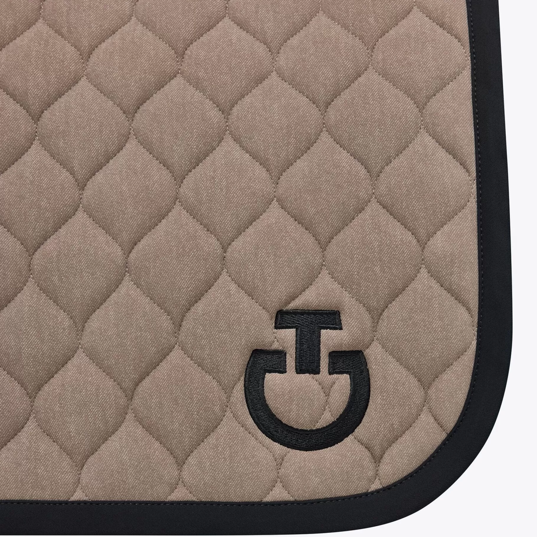 Circular-Quilted Dressage Saddle Pad-Cavalleria Toscana Discount