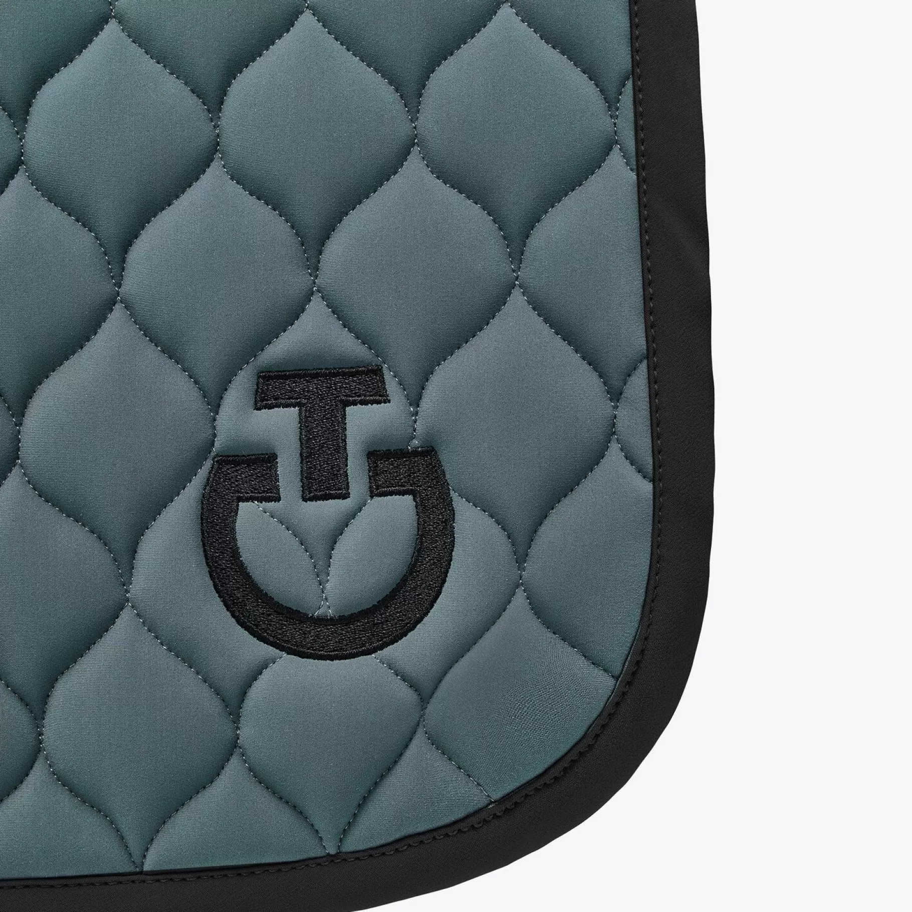 Circular-Quilted Dressage Saddle Pad-Cavalleria Toscana Store