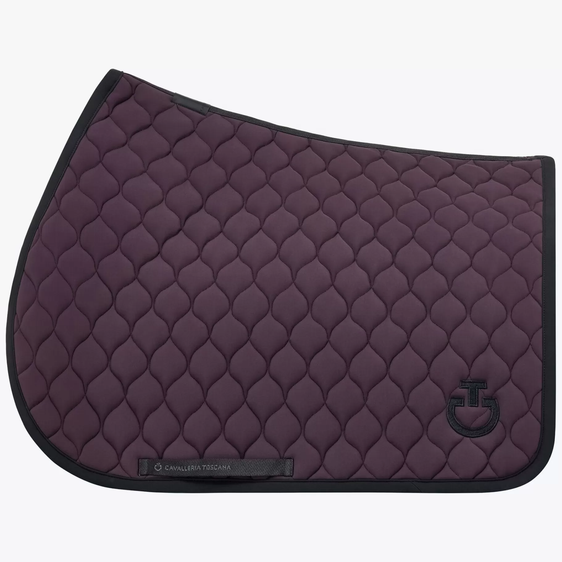 Circular-Quilted Jumping Saddle Pad-Cavalleria Toscana Online