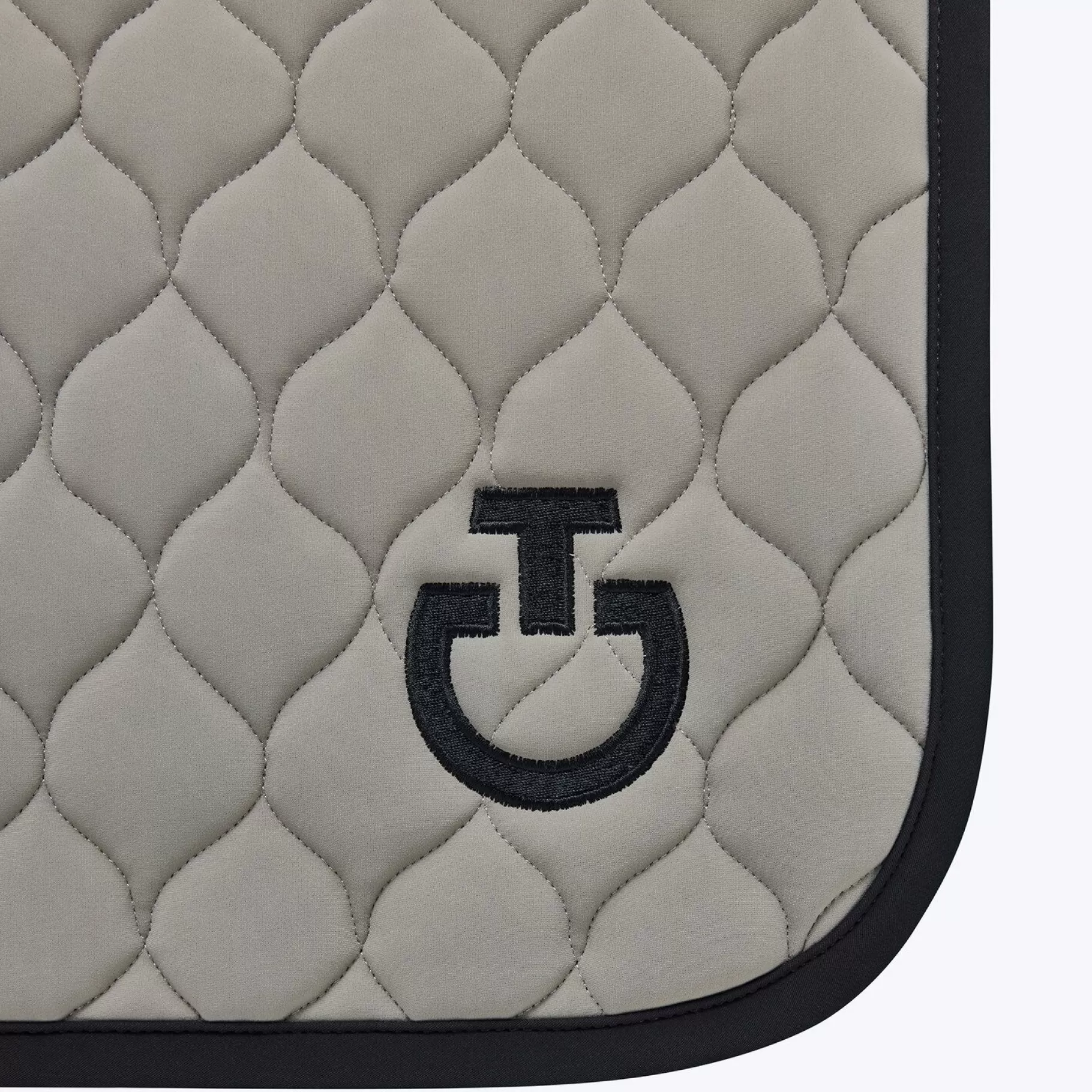 Circular-Quilted Jumping Saddle Pad-Cavalleria Toscana Fashion