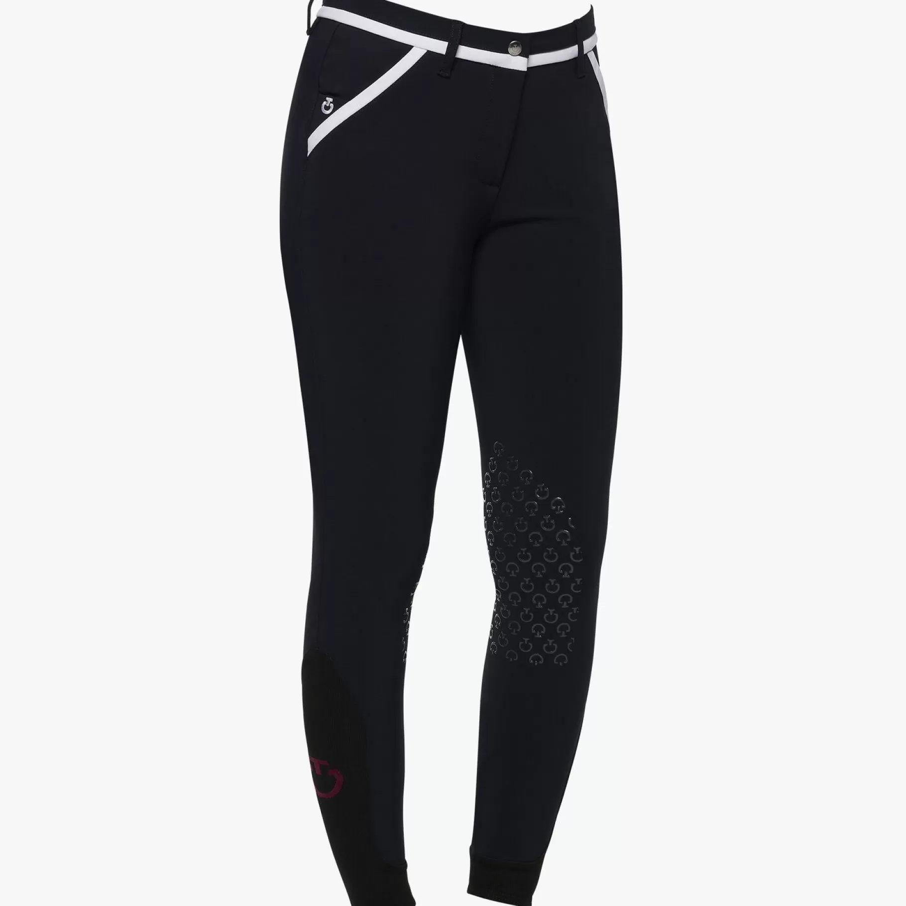 Contrasting Piping Riding Breeches-Cavalleria Toscana Shop