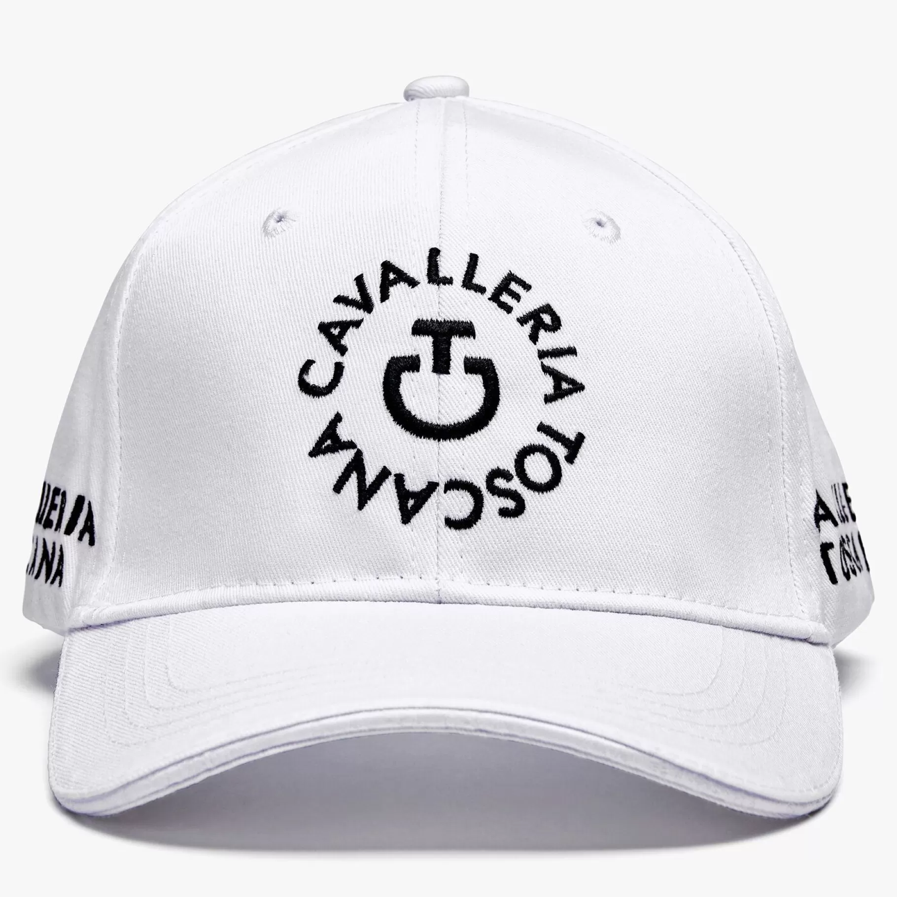 Cotton Baseball Cap With An Embroidered Logo-Cavalleria Toscana Flash Sale