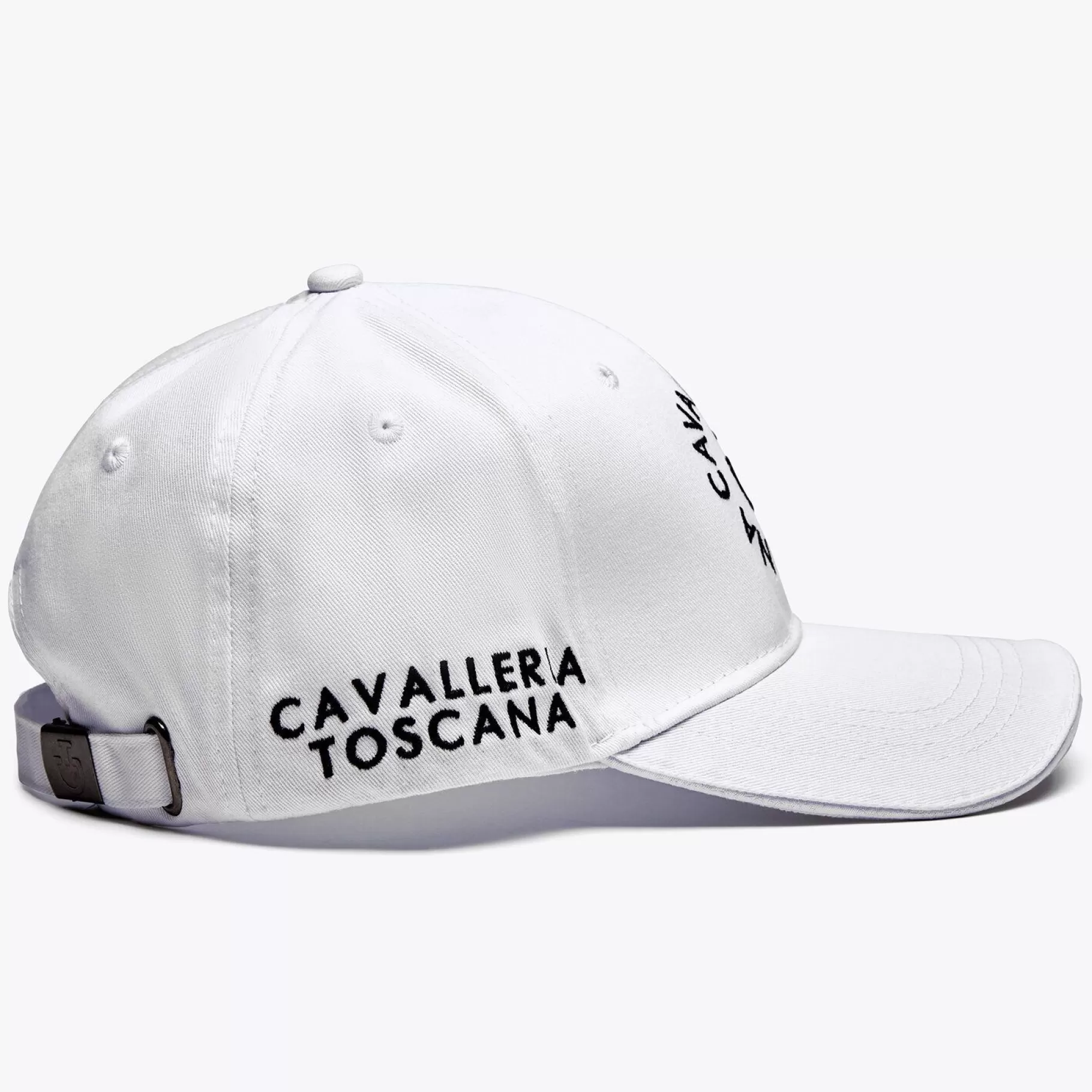 Cotton Baseball Cap With An Embroidered Logo-Cavalleria Toscana Flash Sale