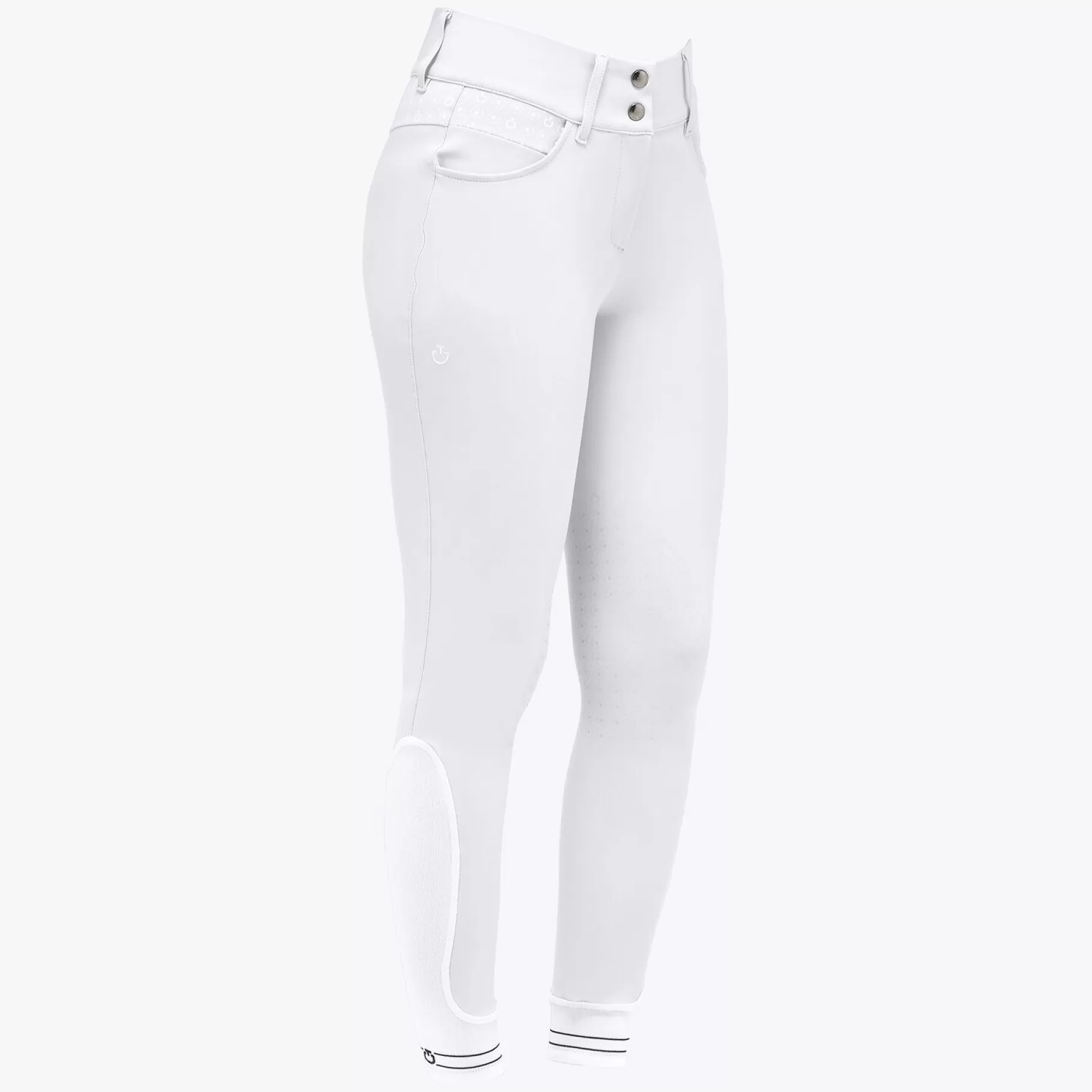 Ct Motif Print Jumping Riding Breeches-Cavalleria Toscana Discount