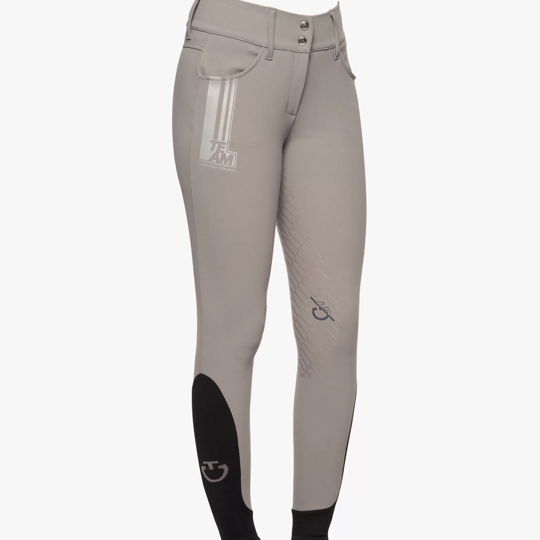 Ct Team Raceway High Waist Full Grip Breeches-Cavalleria Toscana New