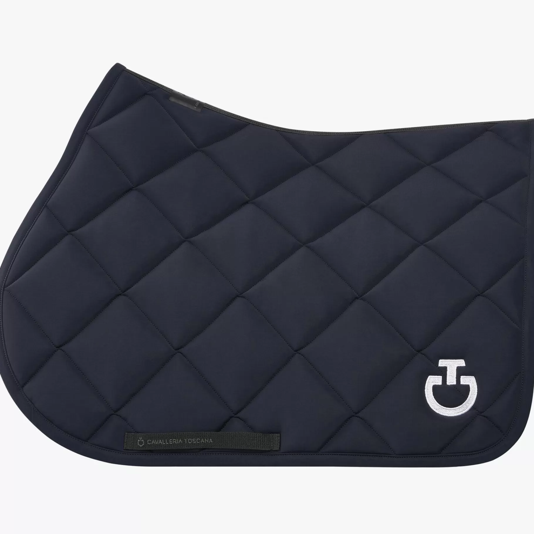 Diamond Quilted Jersey Jumping Saddle Pad-Cavalleria Toscana Cheap