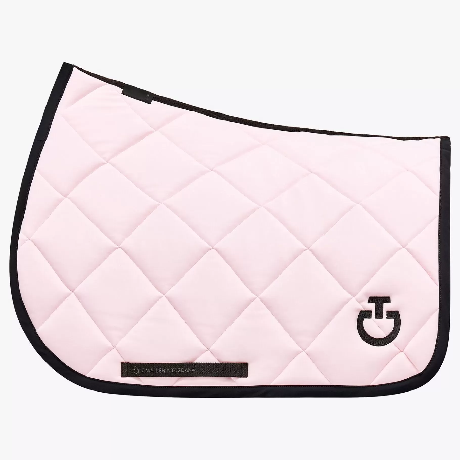 Diamond Quilted Jersey Jumping Saddle Pad-Cavalleria Toscana New