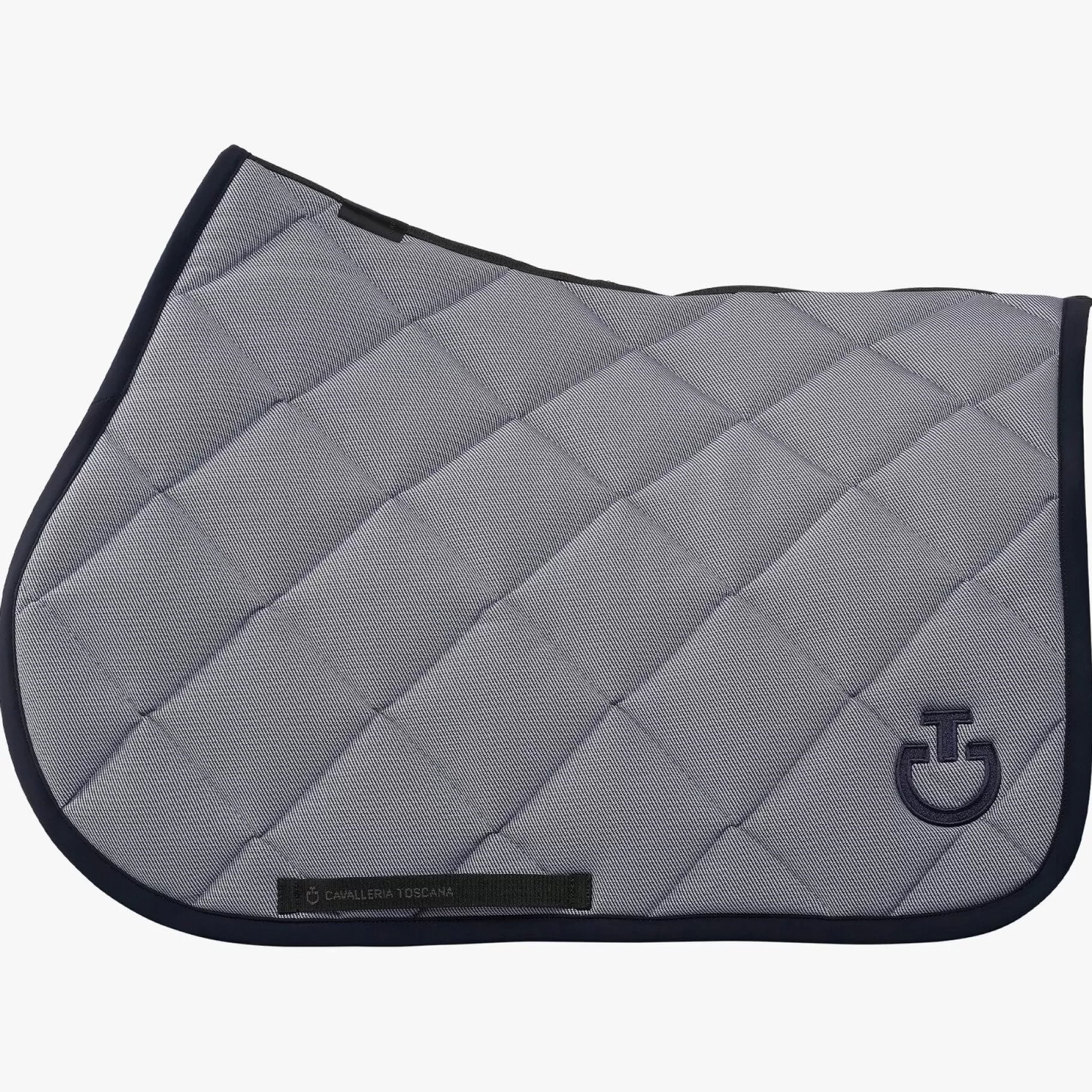 Diamond Quilted Jersey Jumping Saddle Pad-Cavalleria Toscana Sale