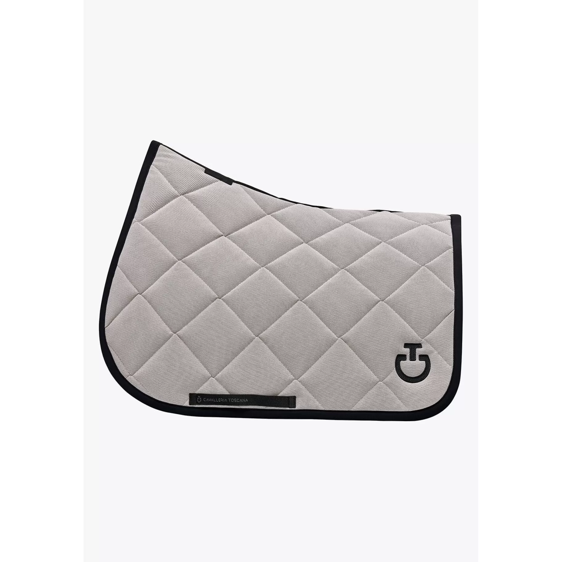 Diamond Quilted Jersey Jumping Saddle Pad-Cavalleria Toscana Outlet