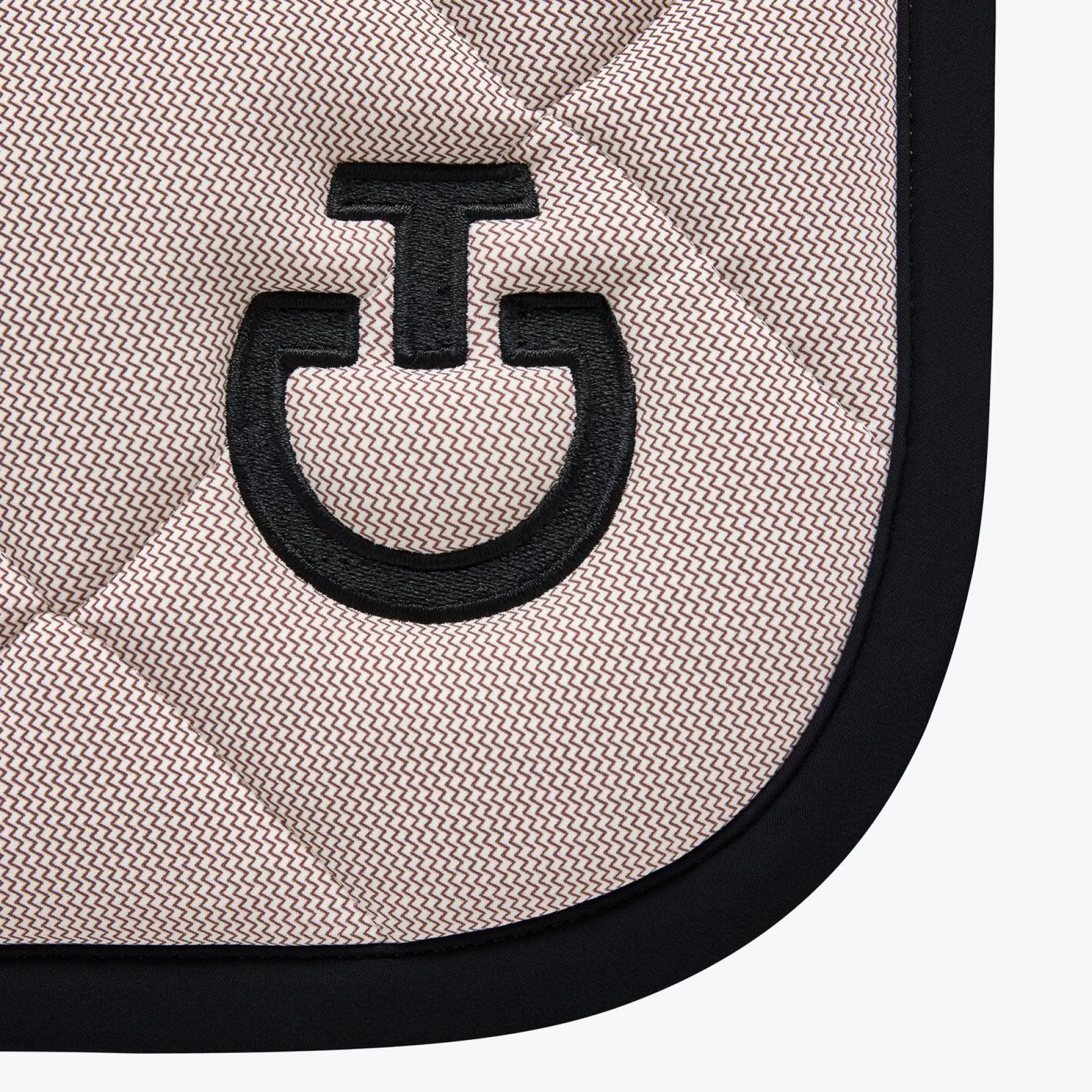 Diamond Quilted Jersey Jumping Saddle Pad-Cavalleria Toscana Outlet