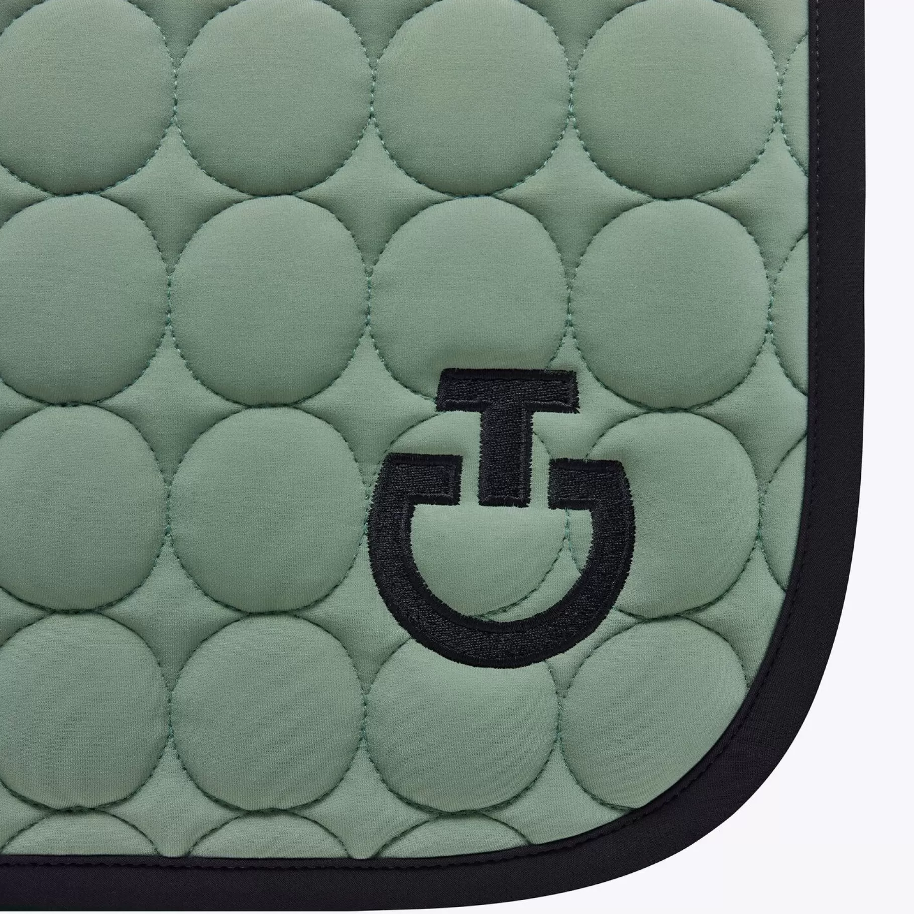 Dressage Saddle Pad In Quilted Cotton Fabric-Cavalleria Toscana Online