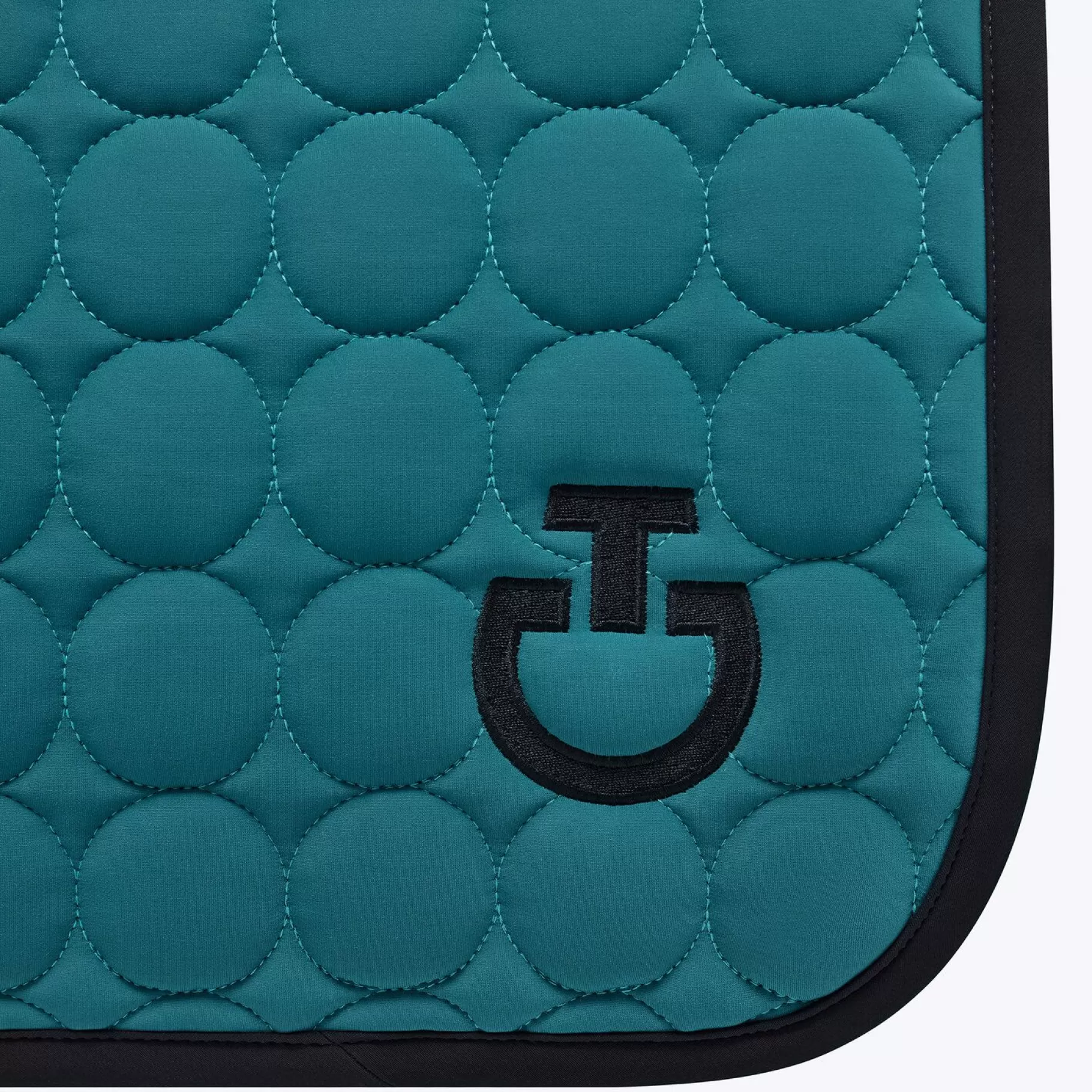 Dressage Saddle Pad In Quilted Cotton Fabric-Cavalleria Toscana Discount