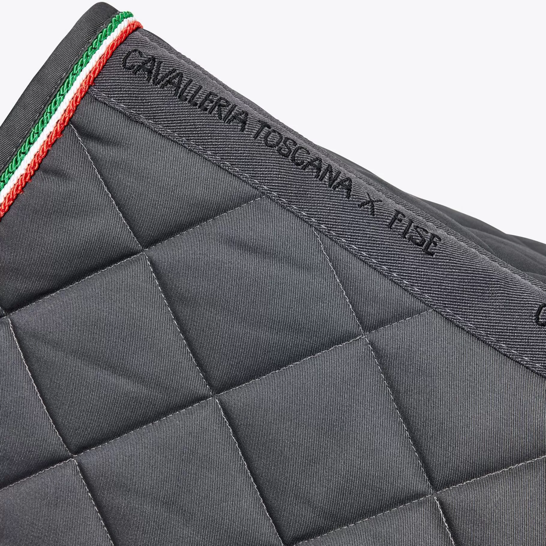 Fise Jumping Saddle Pad With Tricolor Piping-Cavalleria Toscana Cheap