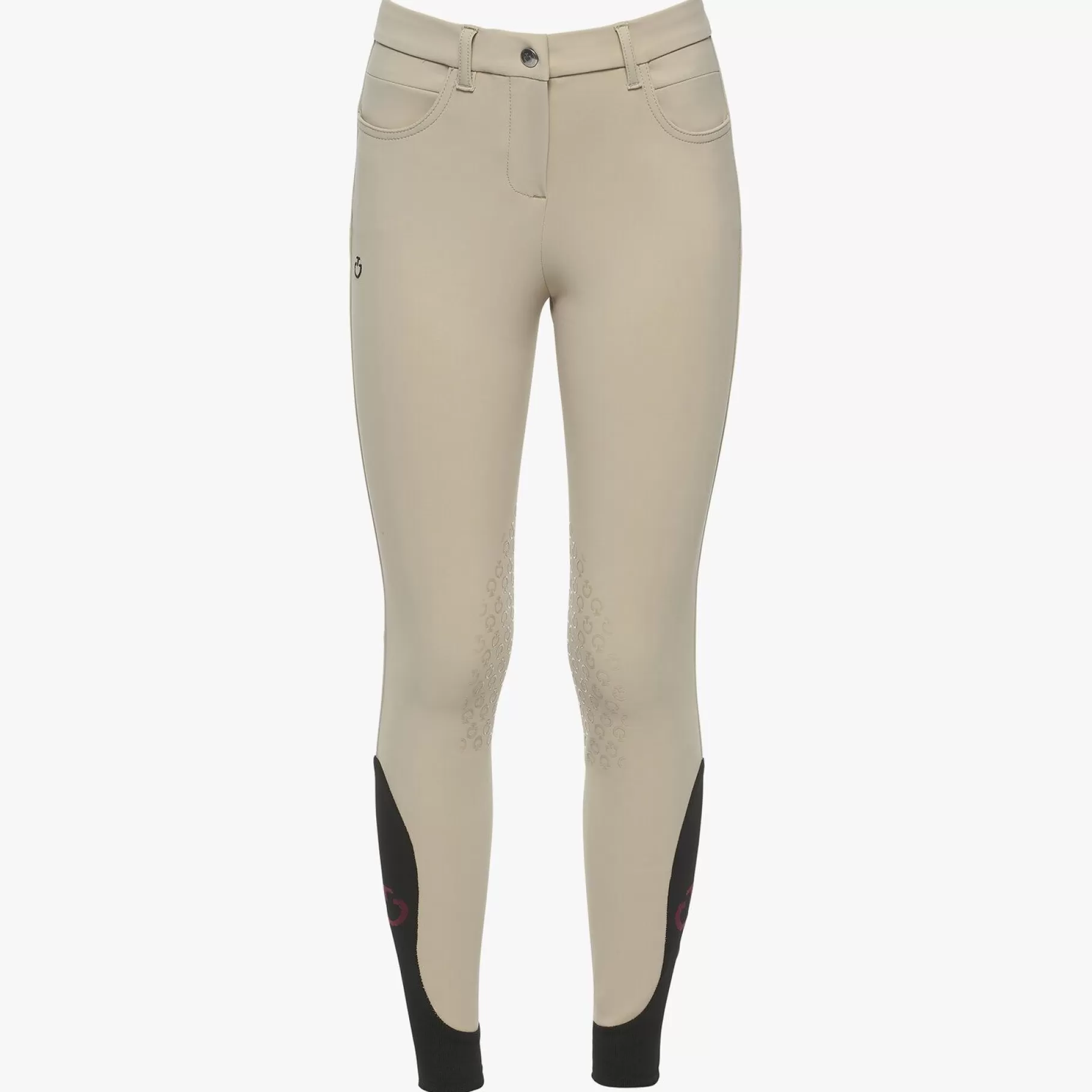 Girl`S Knee Grip Riding Breeches-Cavalleria Toscana New