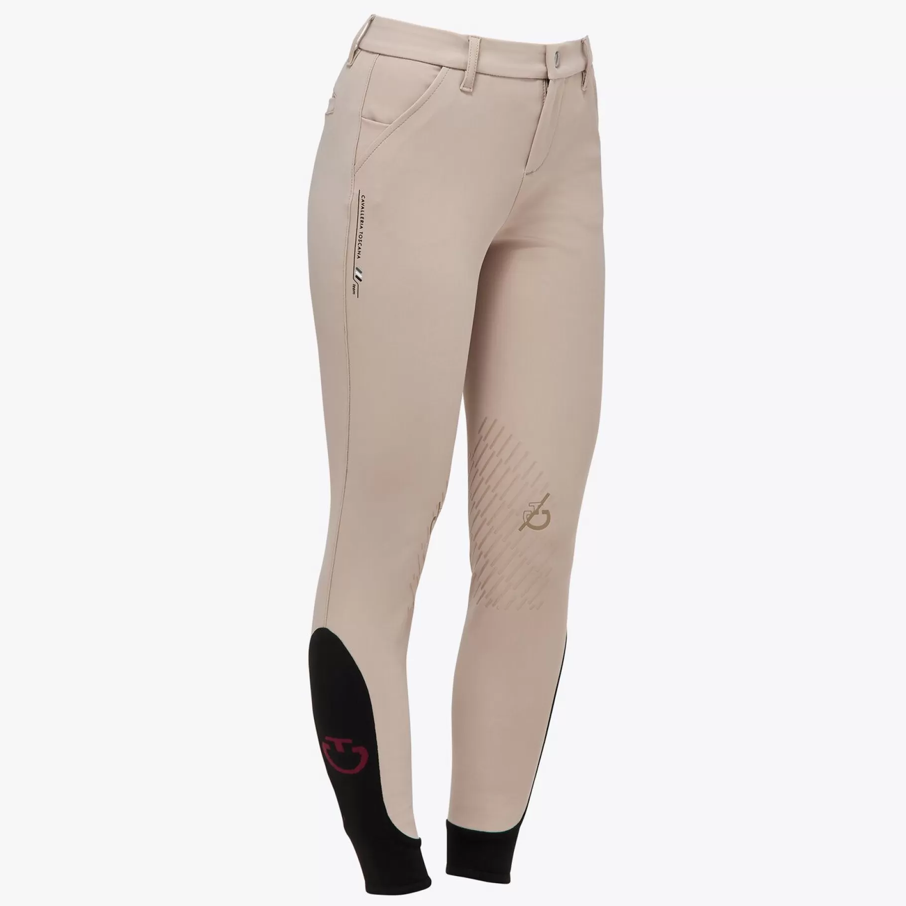 Girls' Riding Breeches In Four-Way Stretch Technical Fabric-Cavalleria Toscana Best Sale