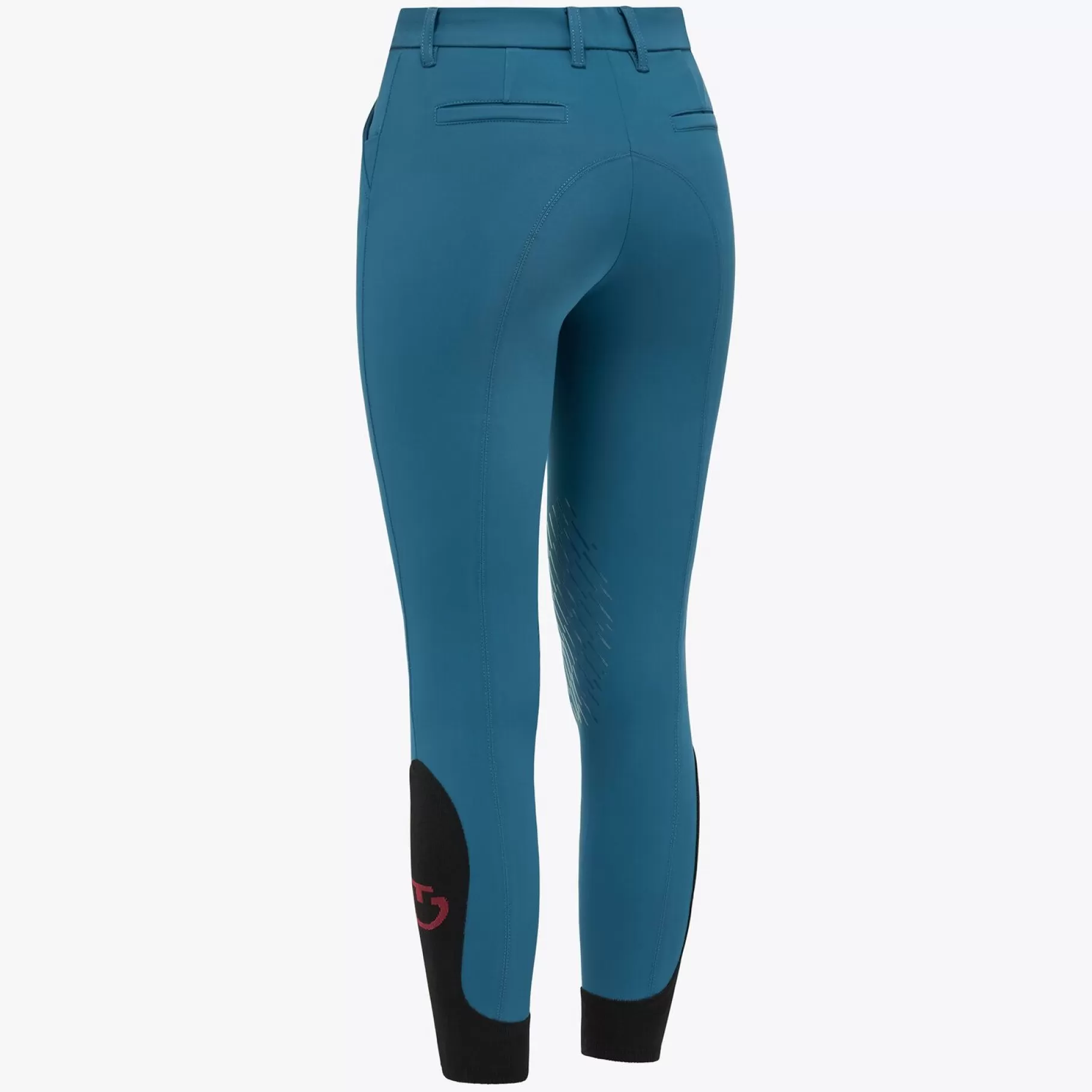 Girls' Riding Breeches In Four-Way Stretch Technical Fabric-Cavalleria Toscana Clearance