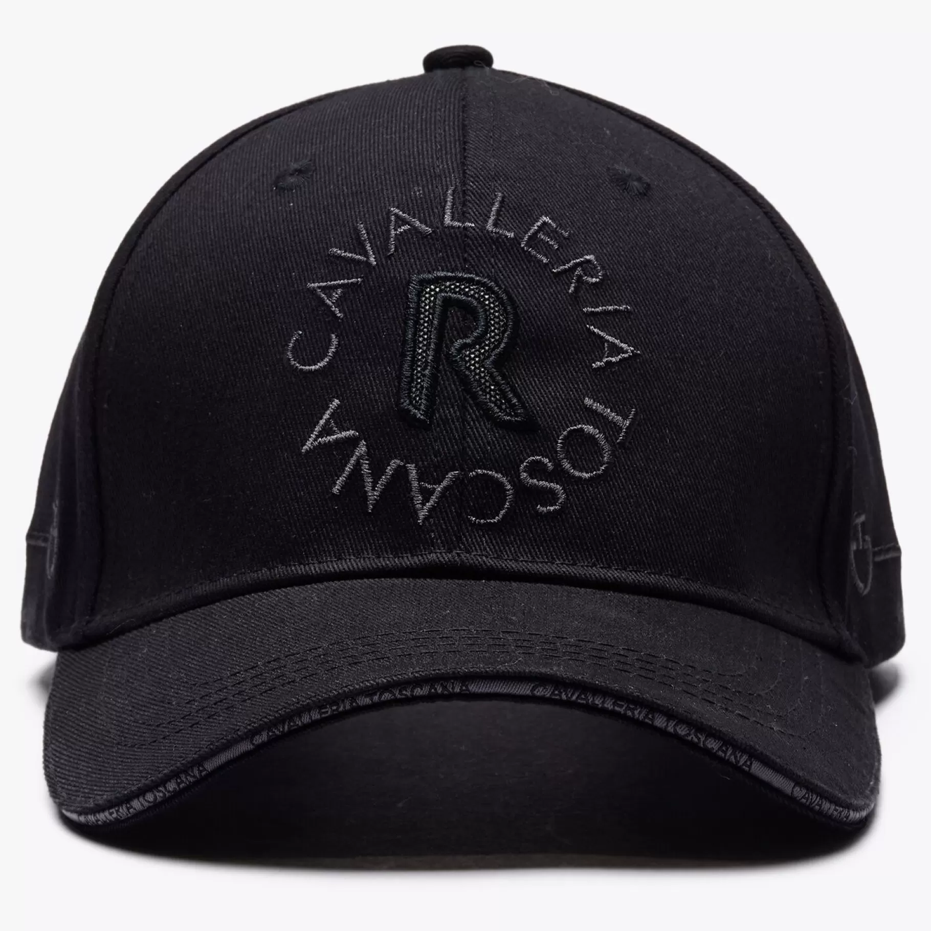 Hat With Embroidered Logo-Cavalleria Toscana Clearance