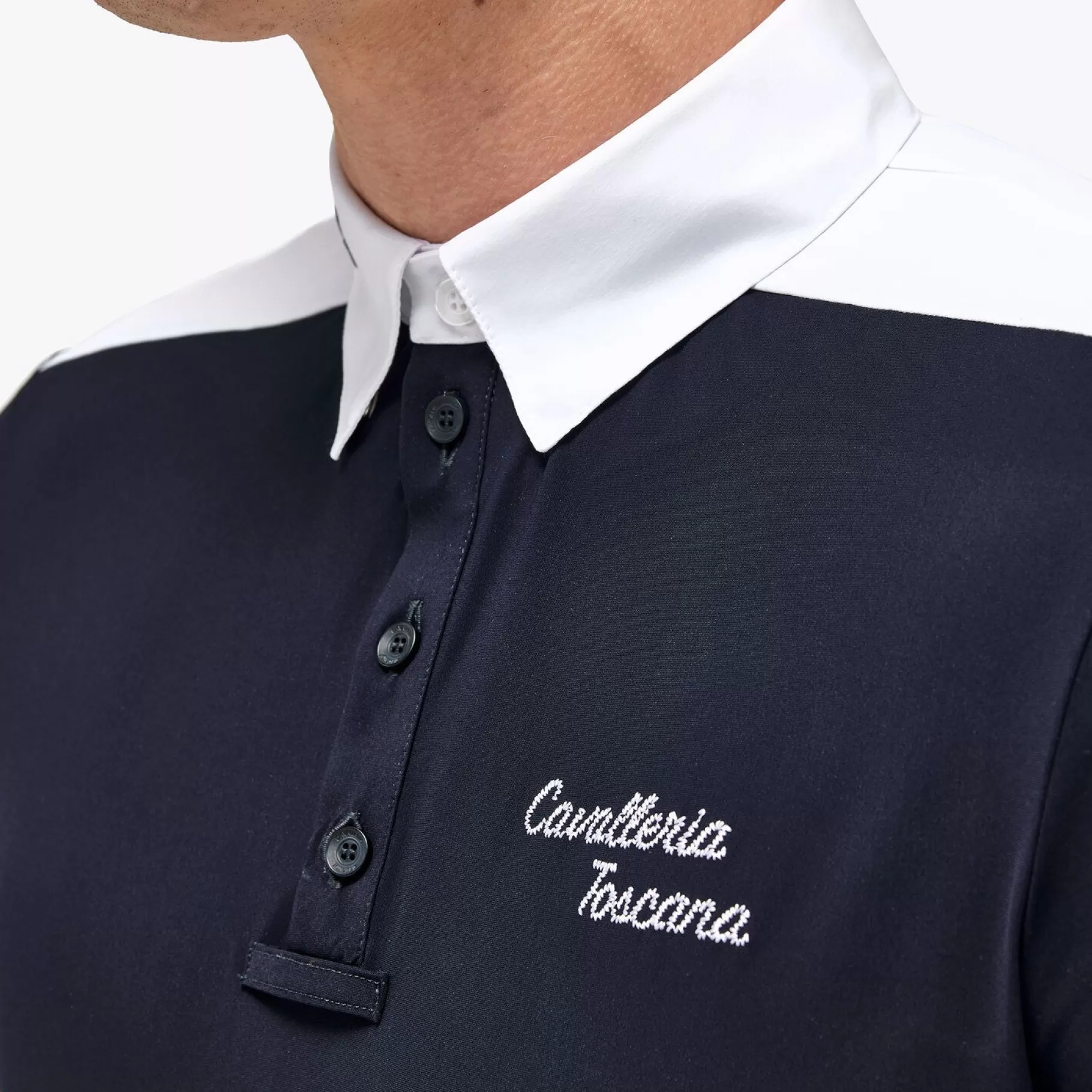 Jersey Competition Polo For Man-Cavalleria Toscana Hot