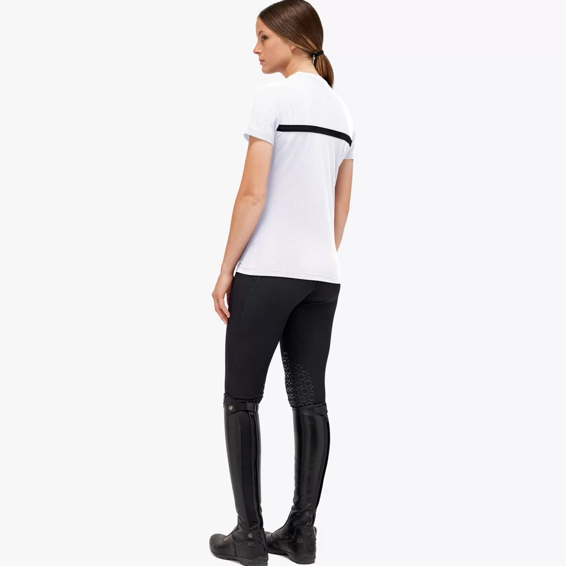 Jersey Mesh T-Shirt-Cavalleria Toscana Best Sale