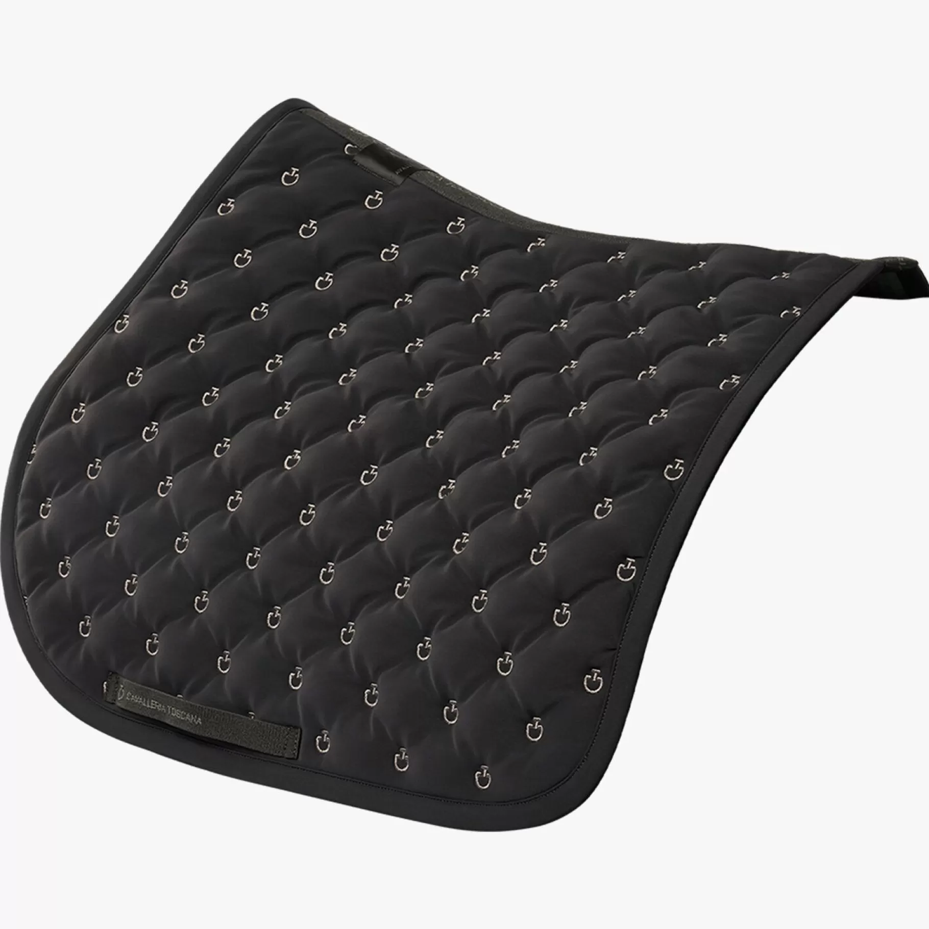 Jumping Saddle Pad With Ct Logos-Cavalleria Toscana Flash Sale