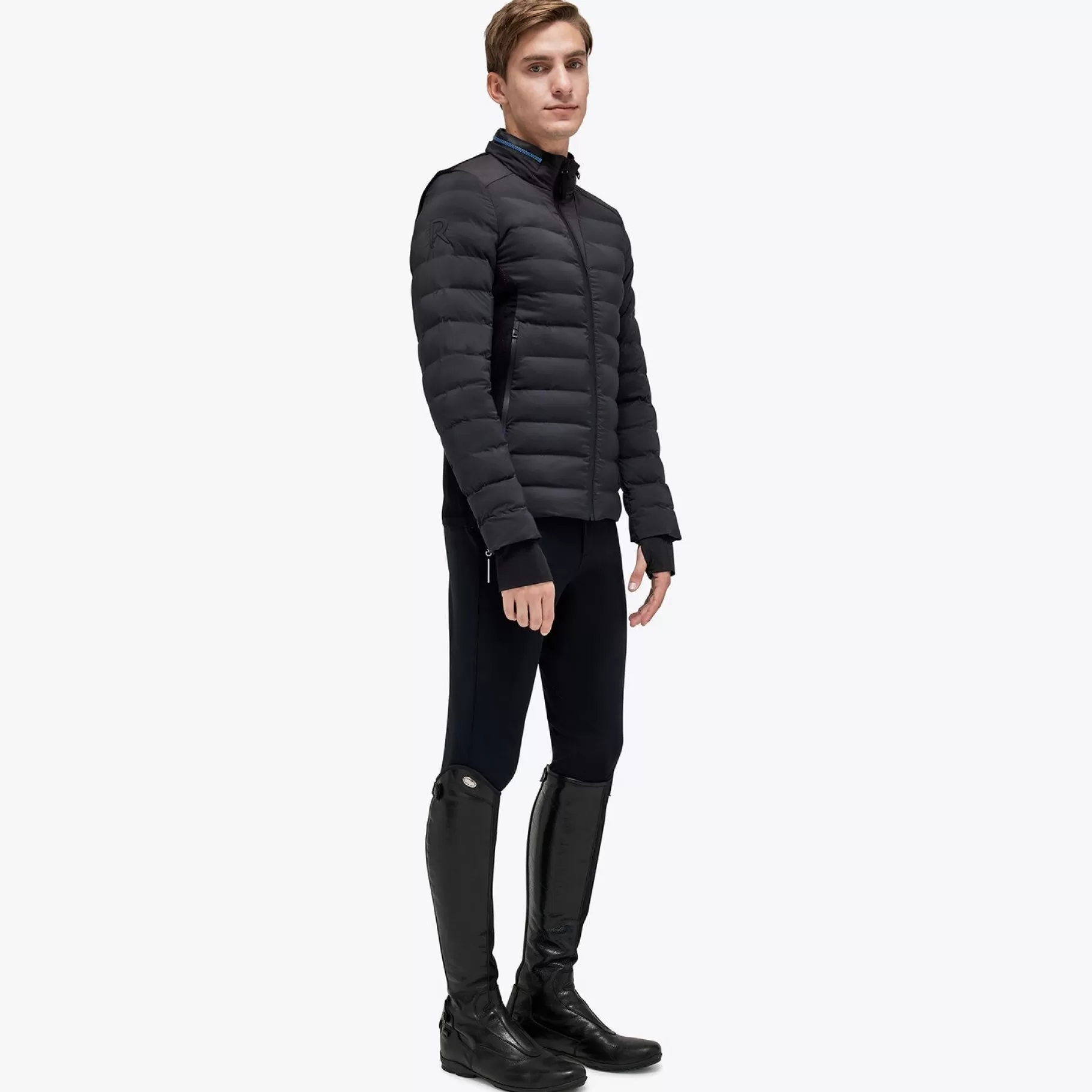 Men'S Revo Nylon Puffer Jacket-Cavalleria Toscana Flash Sale