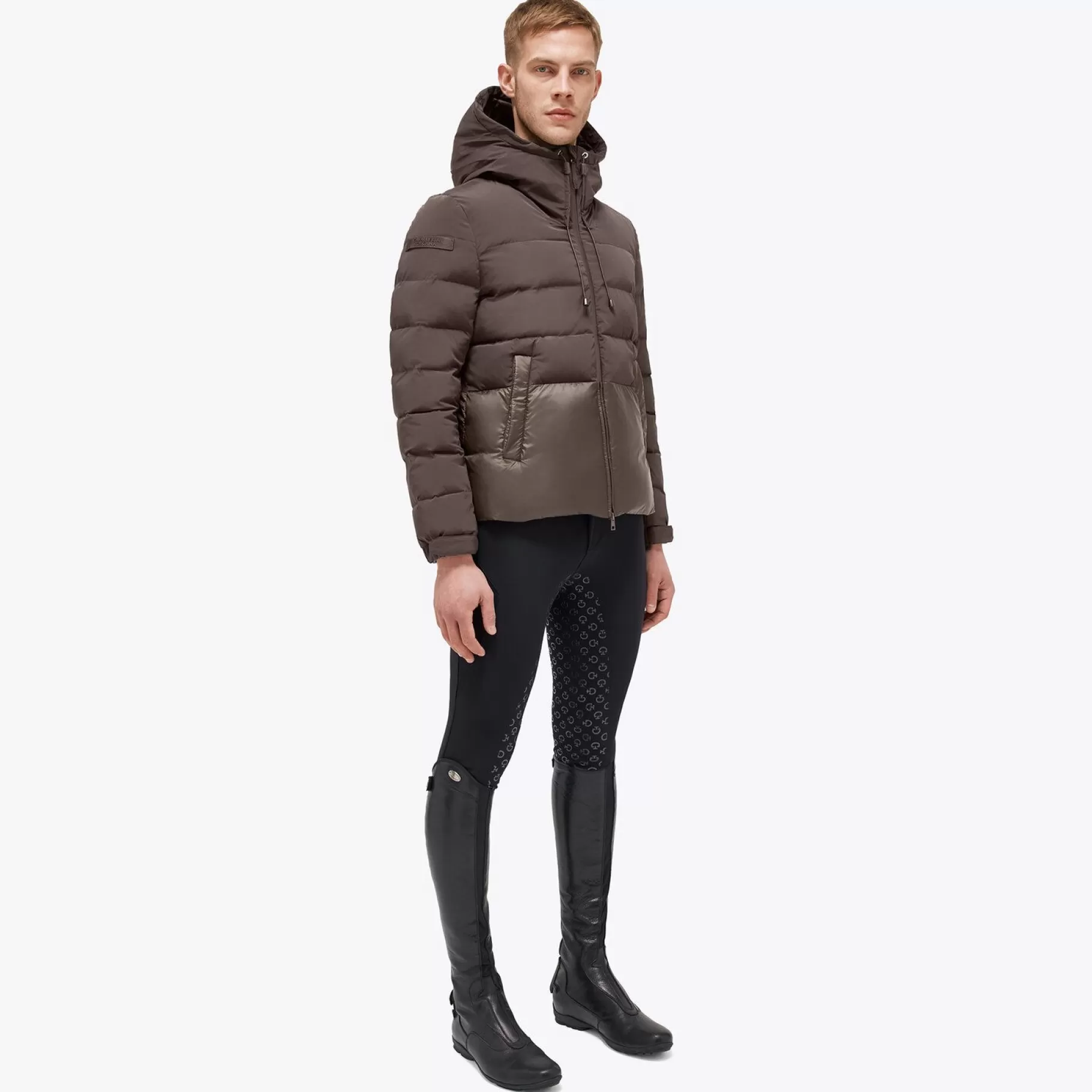 Men'S Short Down Jacket-Cavalleria Toscana Shop