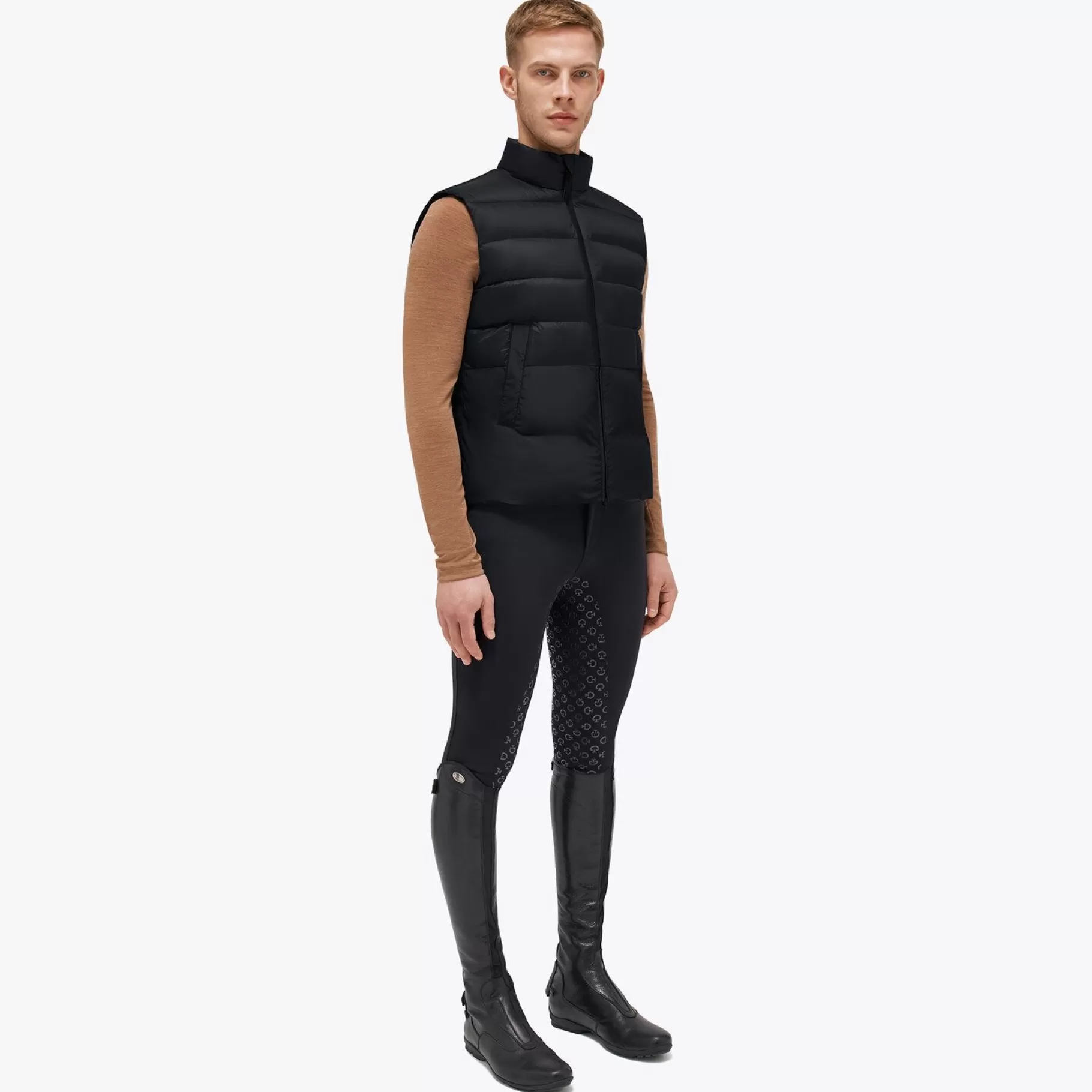 Men'S Sleeveless Down Jacket-Cavalleria Toscana Best