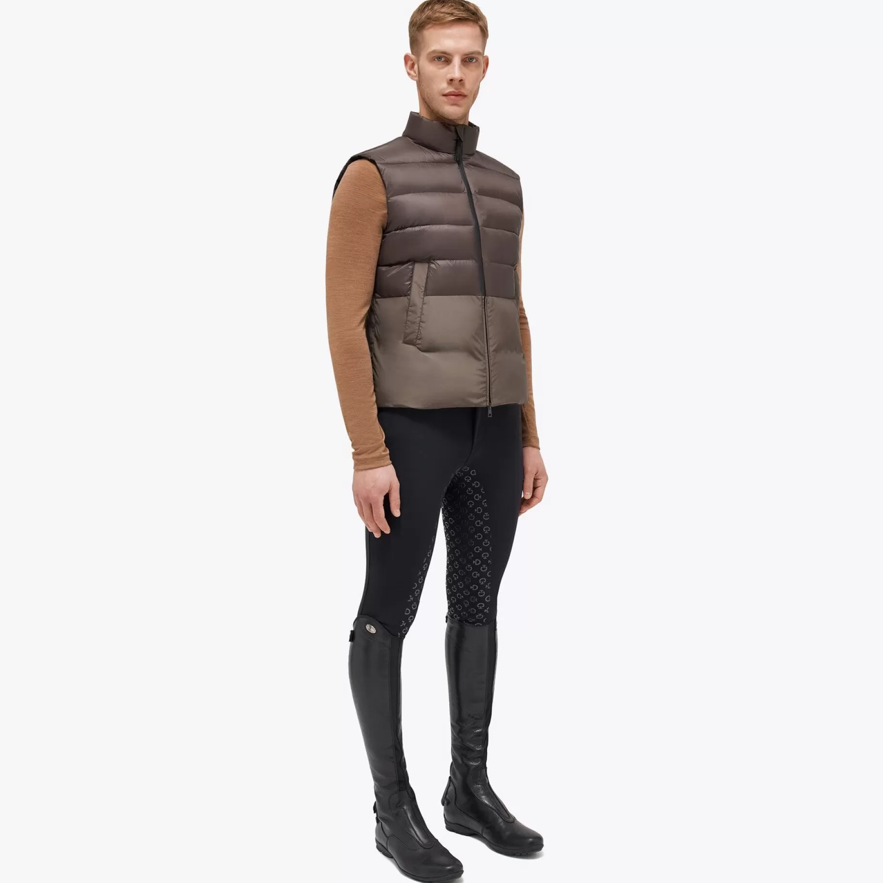 Men'S Sleeveless Down Jacket-Cavalleria Toscana Cheap