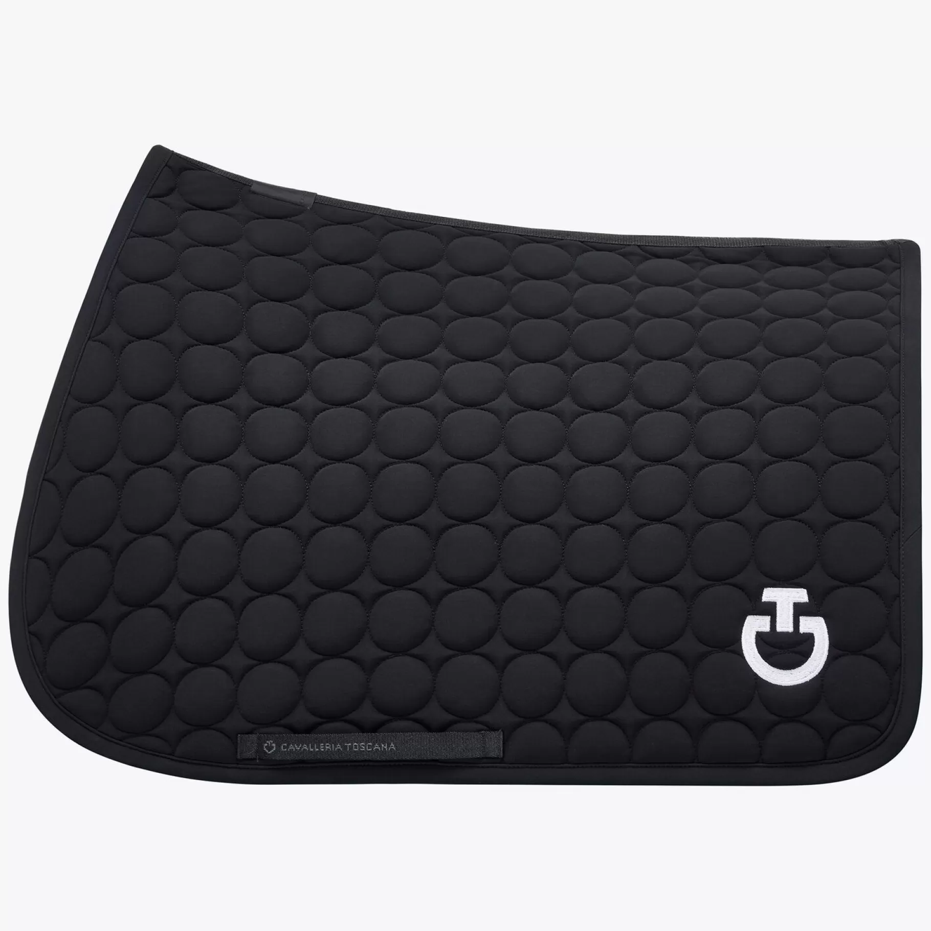 Quilted Cotton Jumping Saddle Pad-Cavalleria Toscana Clearance