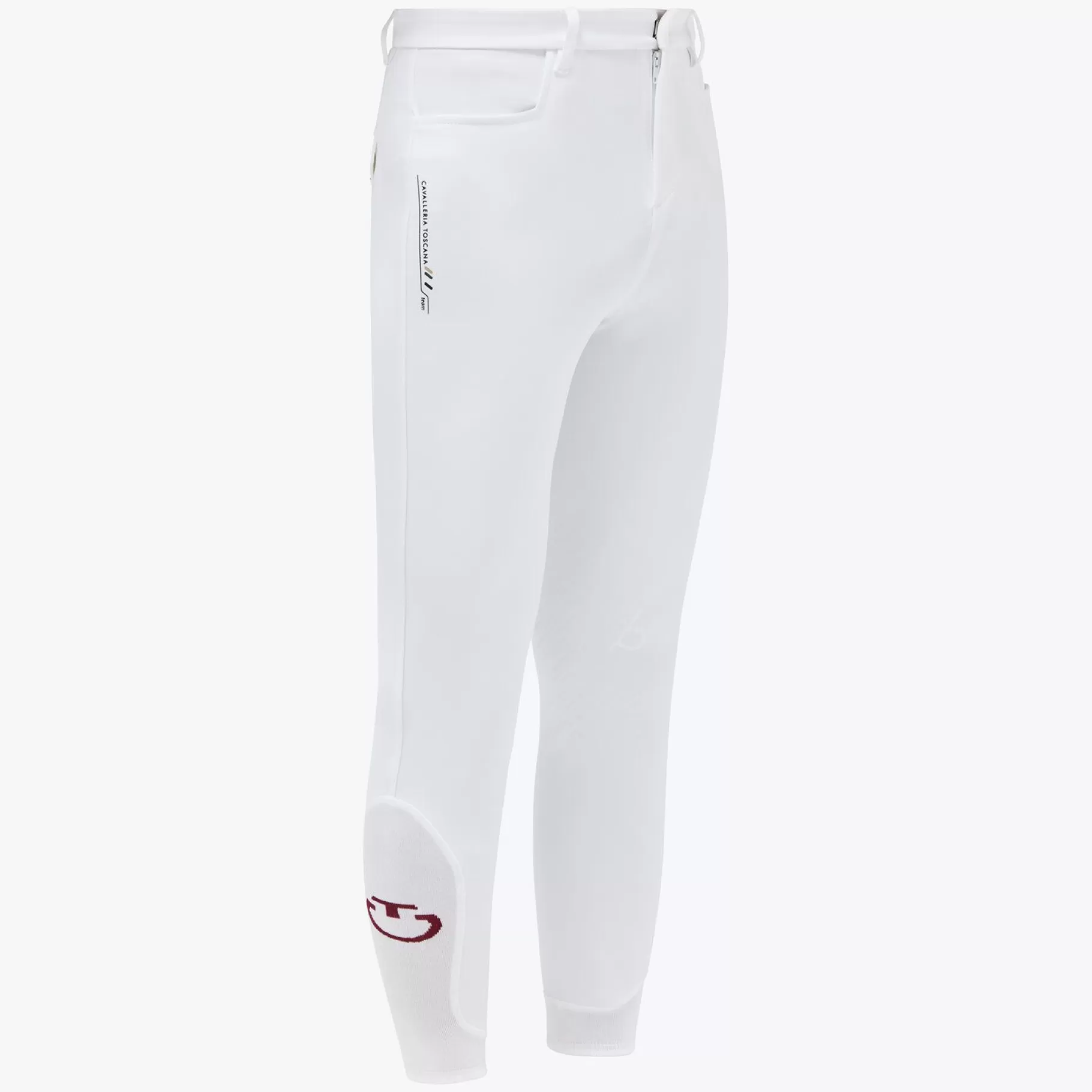 Unisex Knee-Grip Breeches For Boys In Bi-Stretch Technical Jersey-Cavalleria Toscana Online