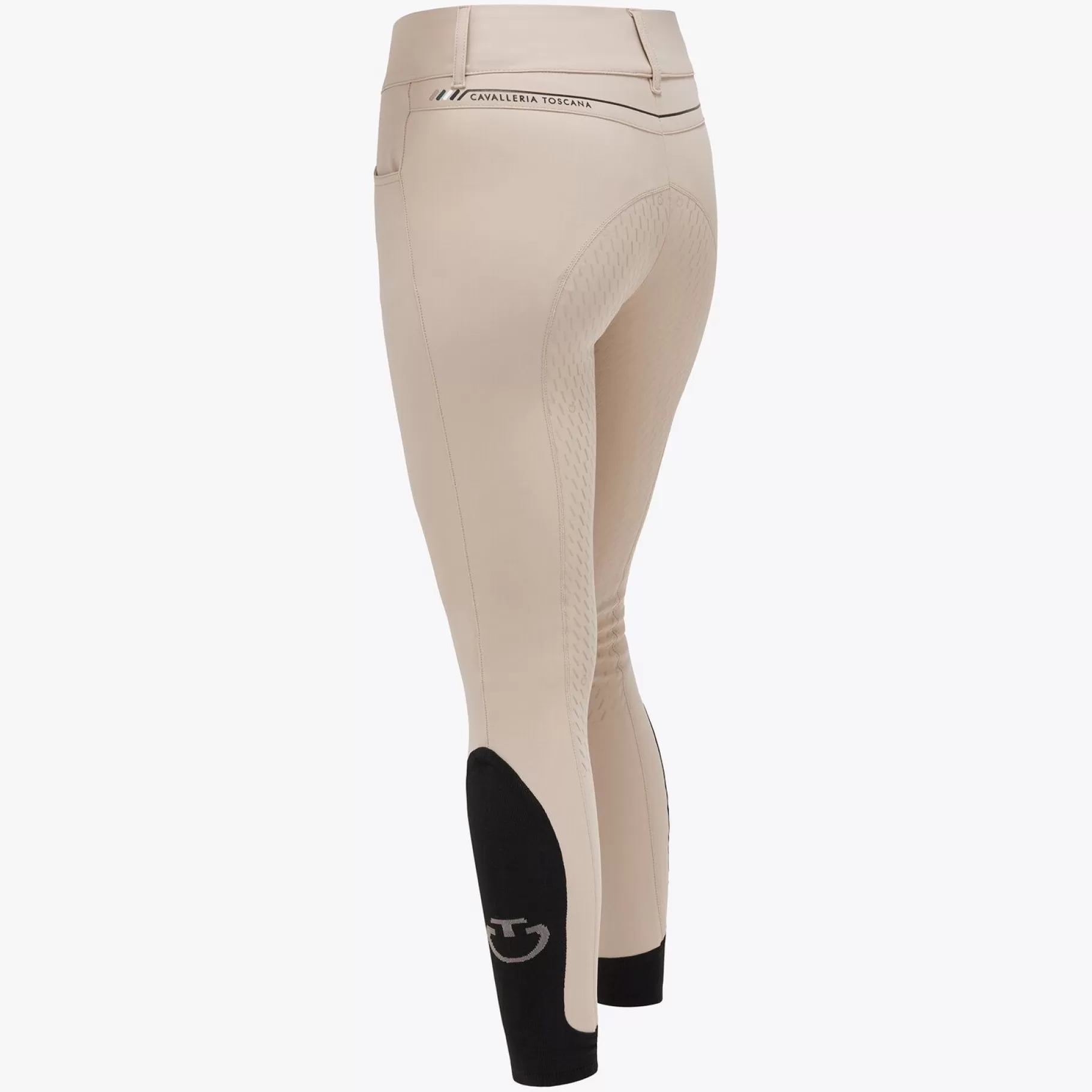 Women'S Full Grip High-Waisted Trousers In Bi-Stretch Technical Jersey-Cavalleria Toscana Shop