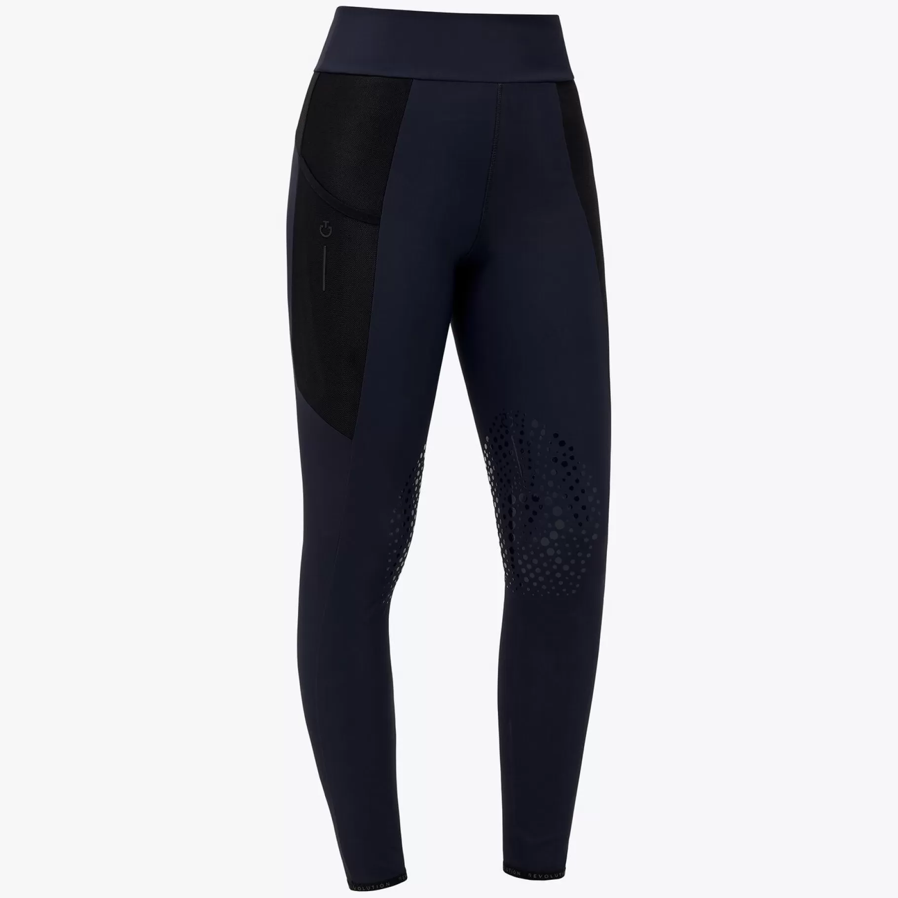 Women'S Jersey Mesh Riding Leggings-Cavalleria Toscana Flash Sale