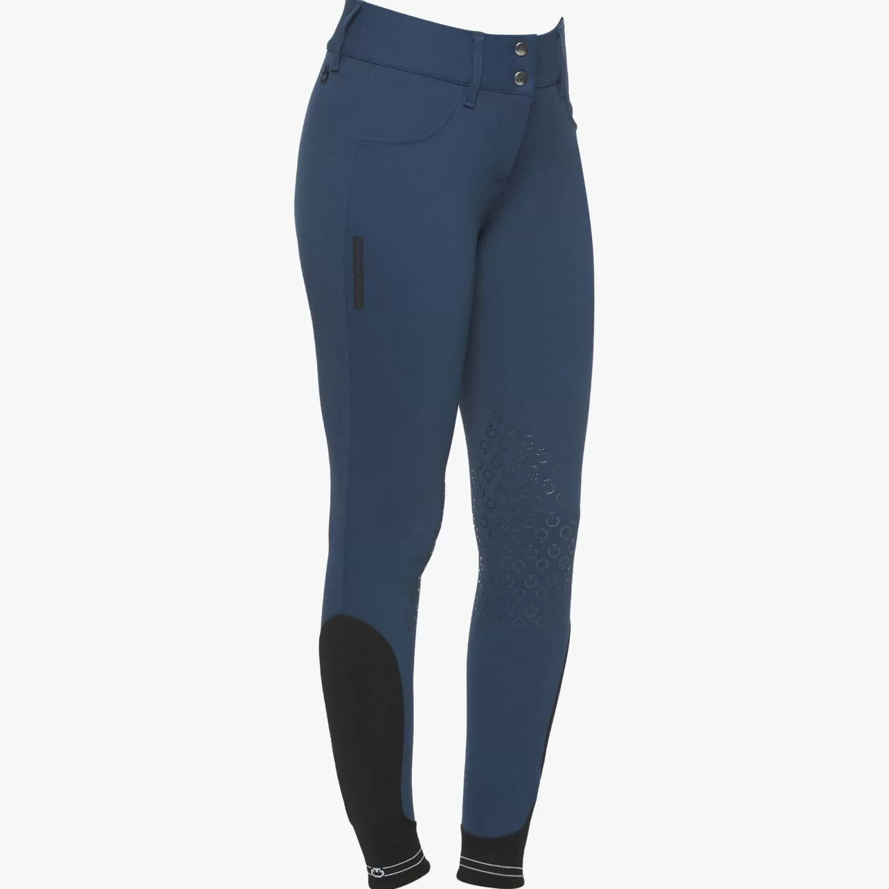 Women`S Jumping Breeches With Perforated Logo Tape-Cavalleria Toscana Sale