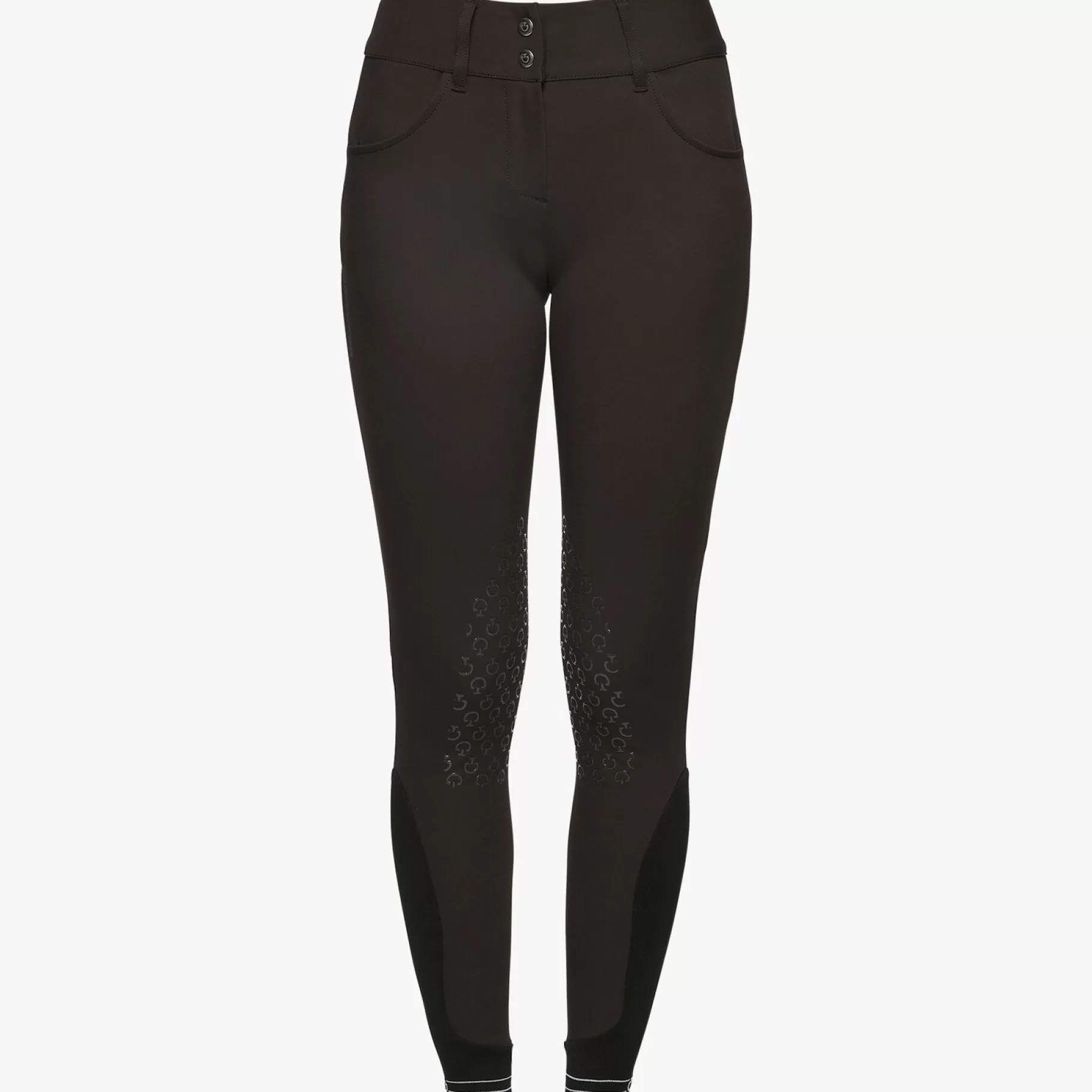 Women`S Jumping Breeches With Perforated Logo Tape-Cavalleria Toscana Discount