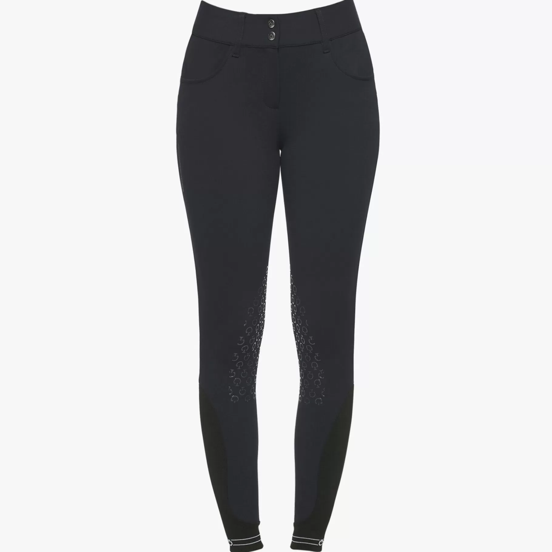 Women`S Jumping Breeches With Perforated Logo Tape-Cavalleria Toscana Cheap