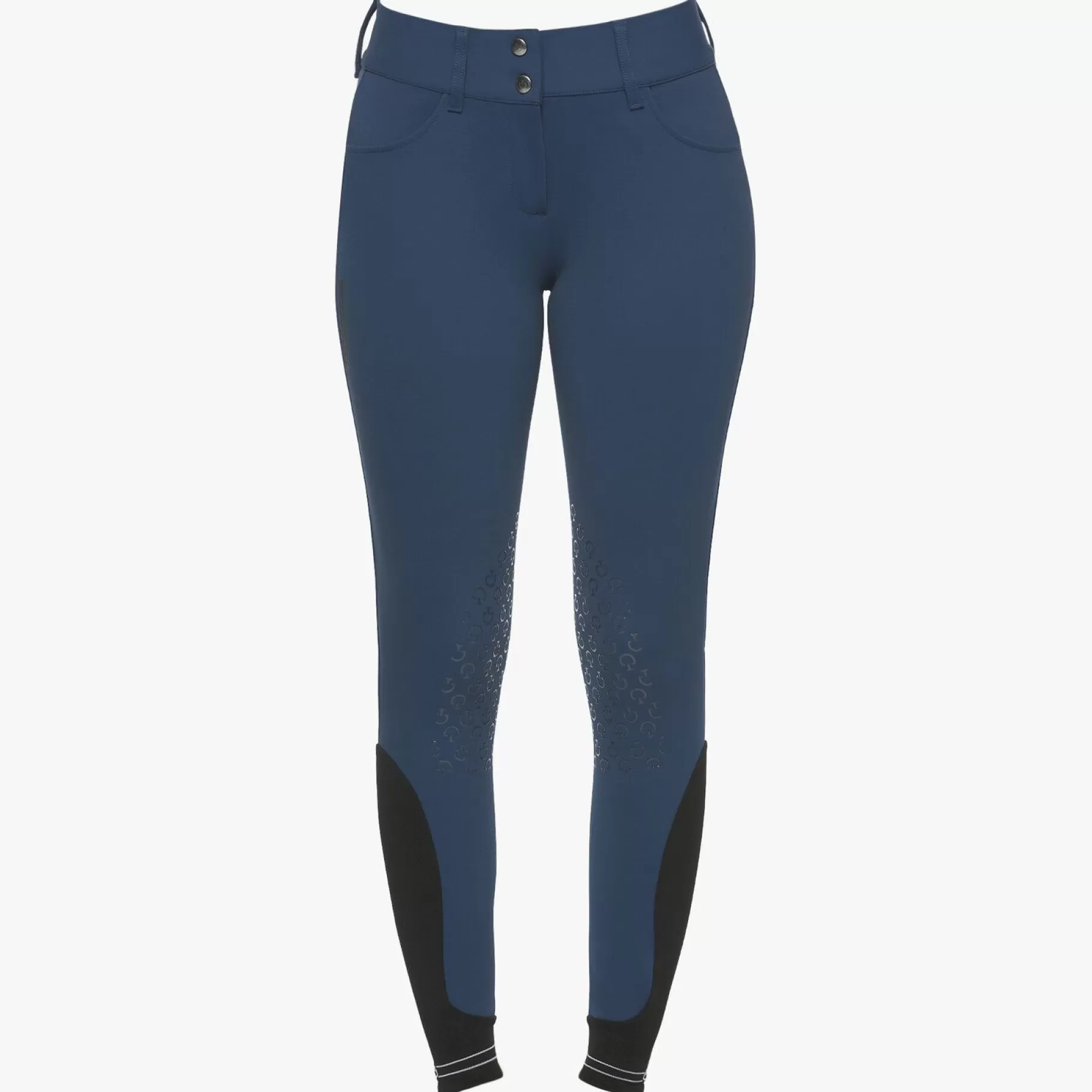 Women`S Jumping Breeches With Perforated Logo Tape-Cavalleria Toscana Sale