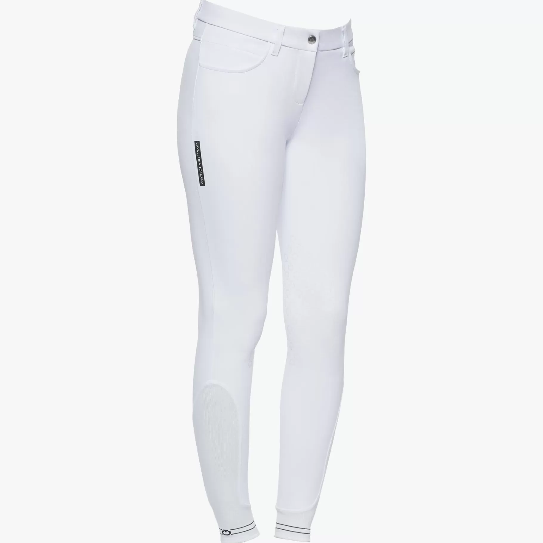 Women`S Knee Grip Breeches With Perforated Logo Tape-Cavalleria Toscana Cheap