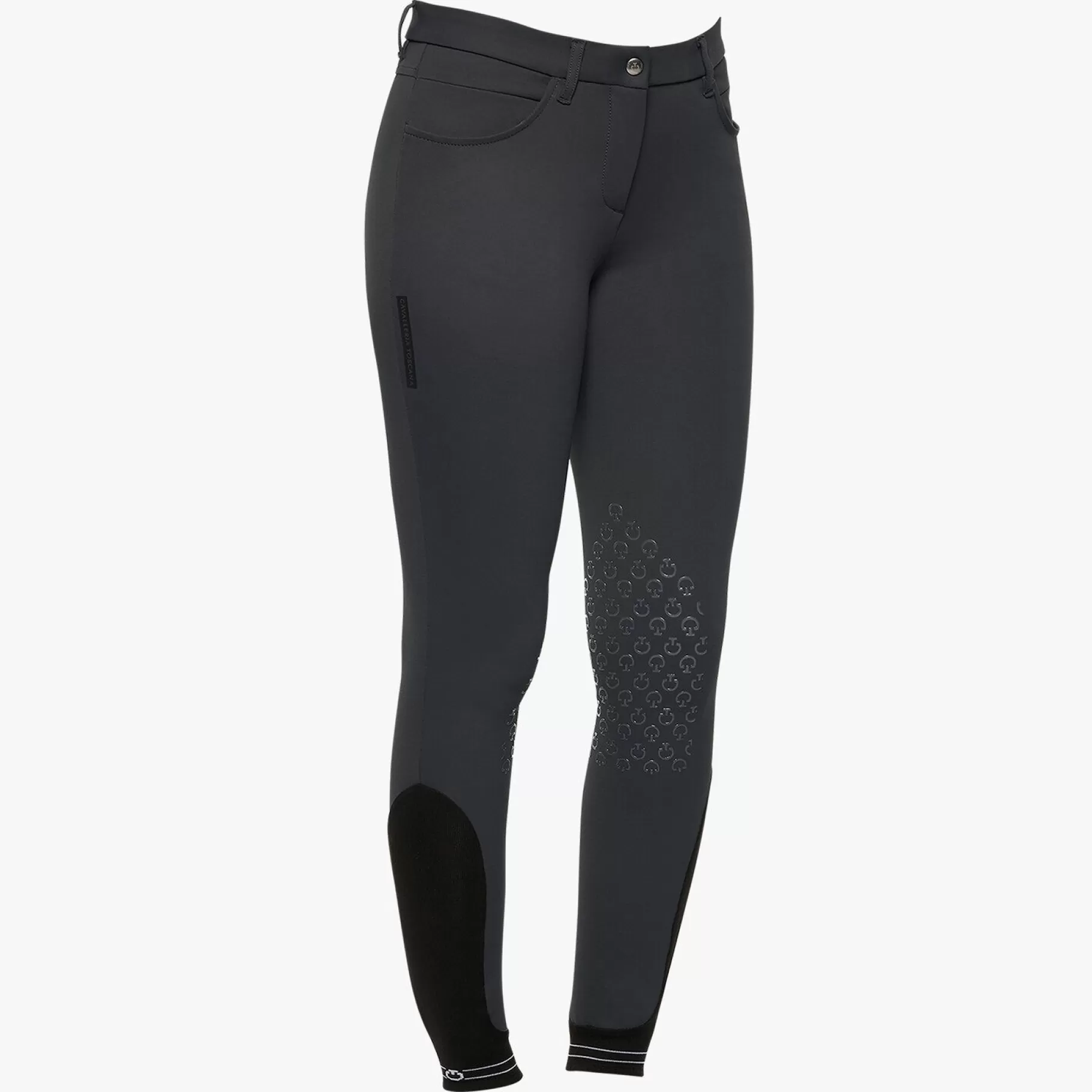 Women'S Knee Grip Breeches With Perforated Logo Tape-Cavalleria Toscana Discount